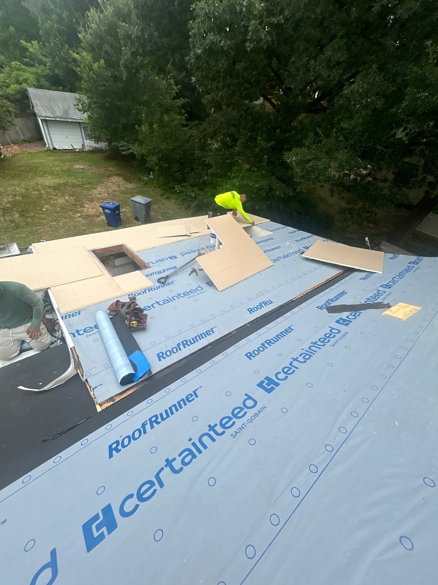 Alexandria :Residential Roof Replacement with CertainTeed Landmark Pro in Max Def Cobblestone Gray by RM Banning, Inc.