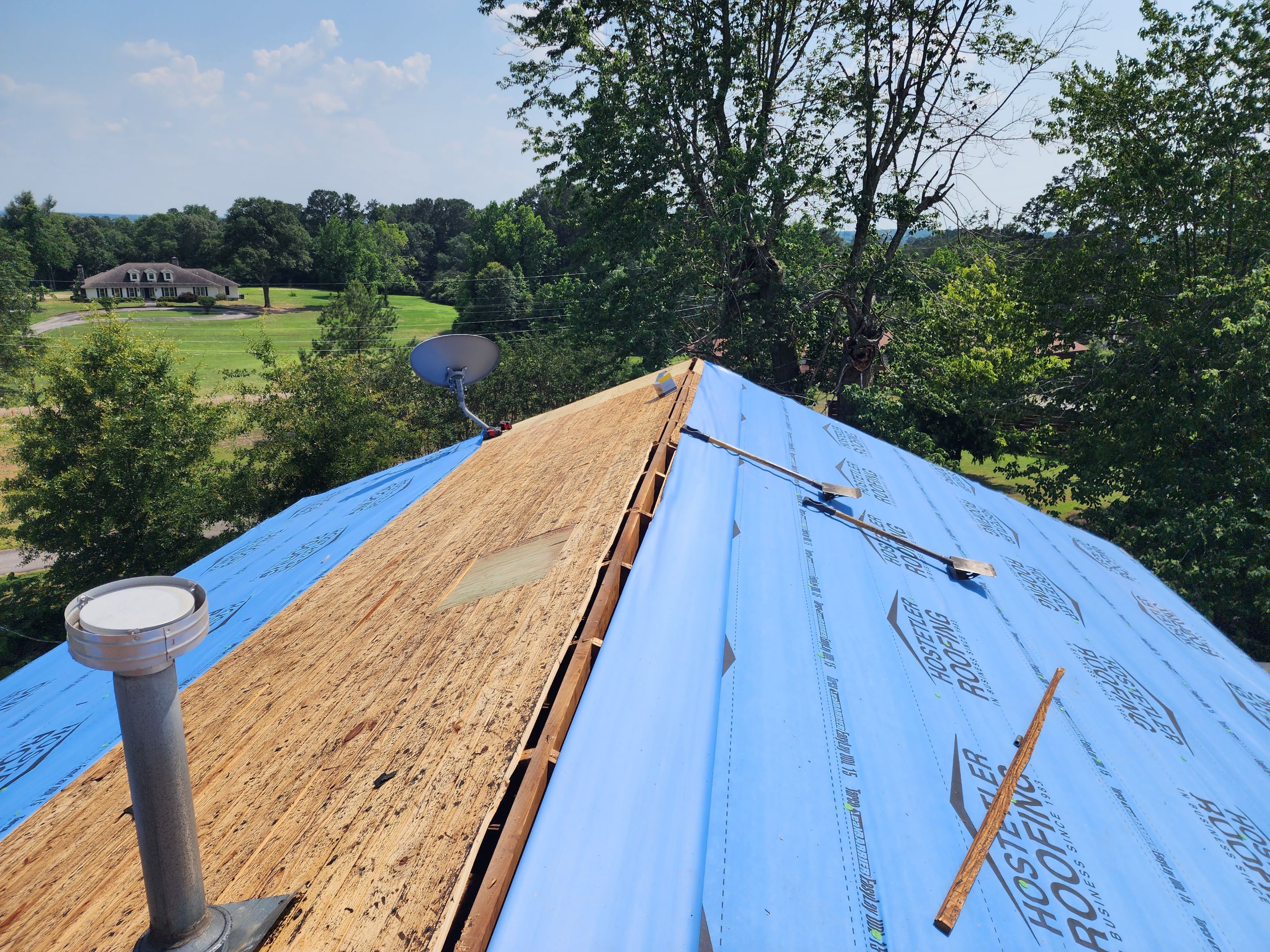 Residential Shingle Reroof using Malarkey Vista by Hostetler Roofing