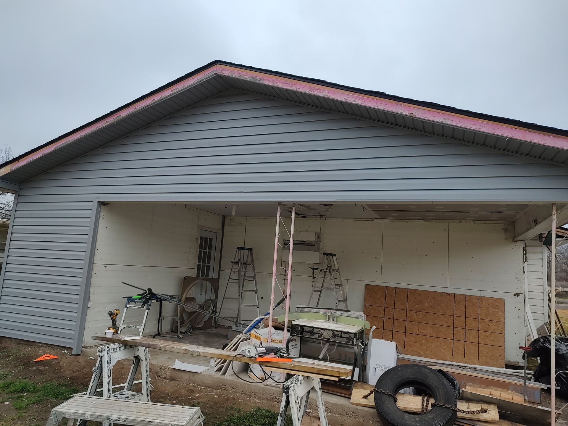 Roofing & siding replacement after hail storm damage. by In & Out Construction & Remodeling, LLC