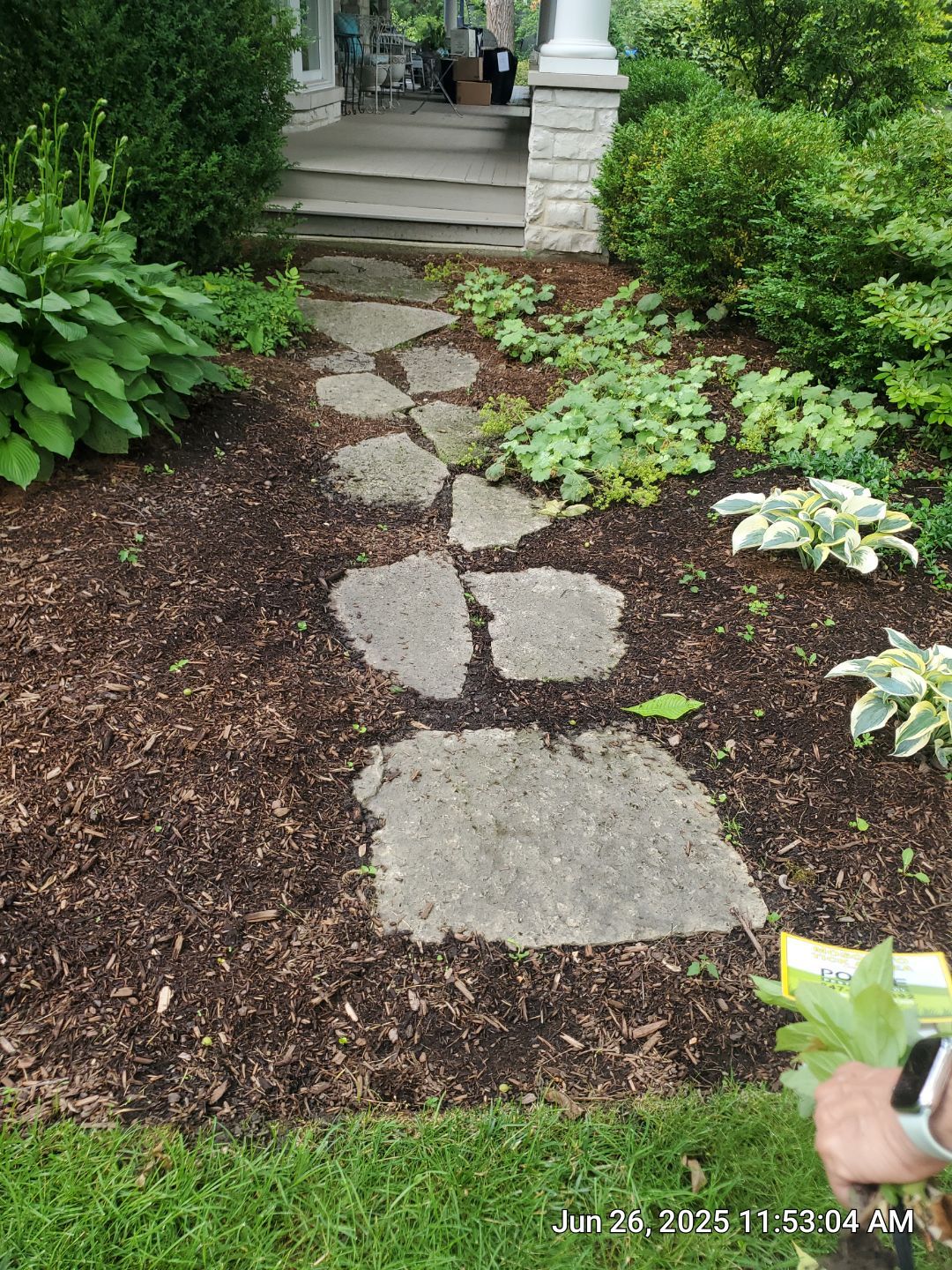 Glenview stone repair, and cleaning by Northern Power Washing LLC.
