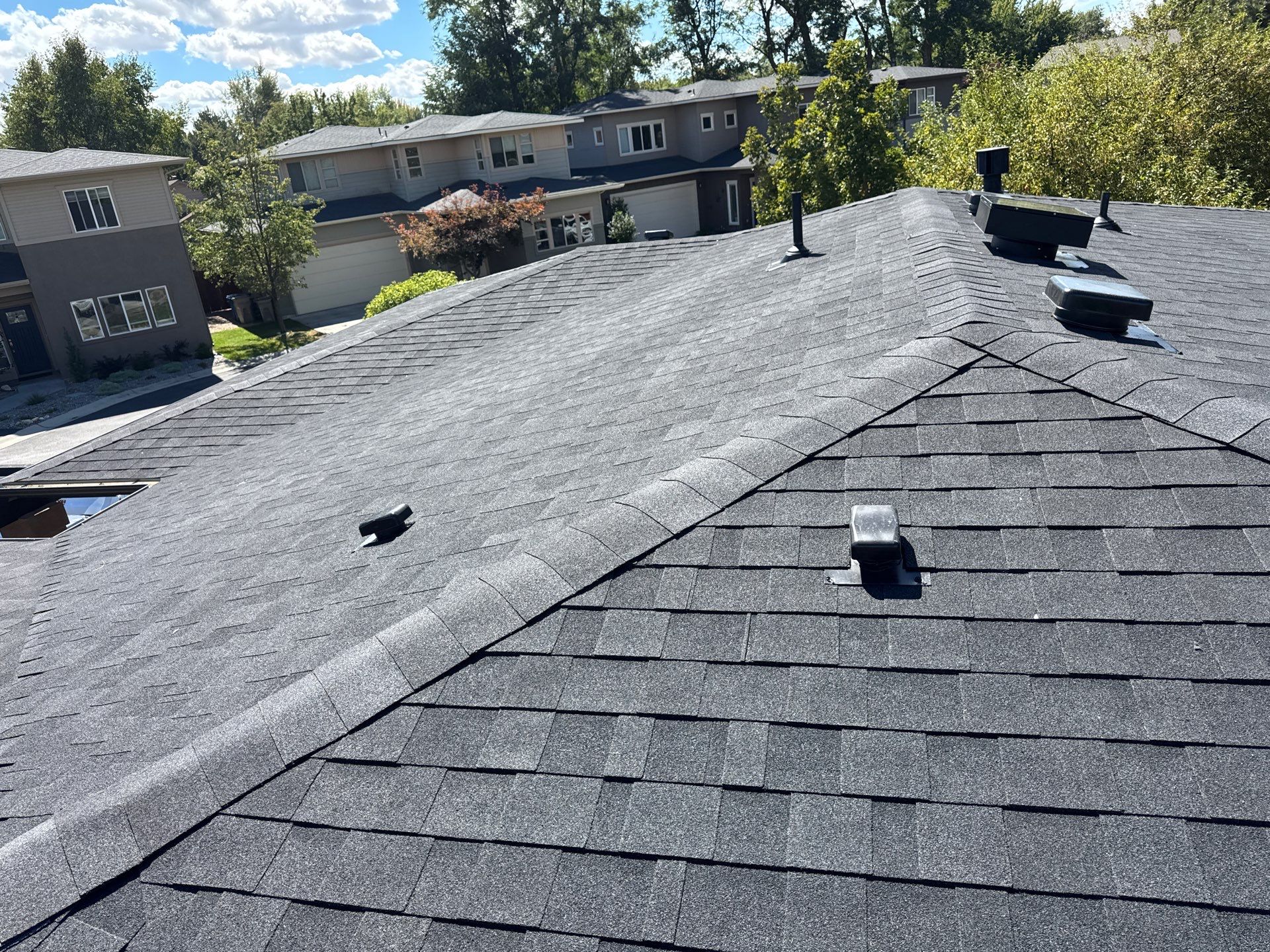 Residential Roof Replacement with Architectural Shingles in Boise by Olive Roofing
