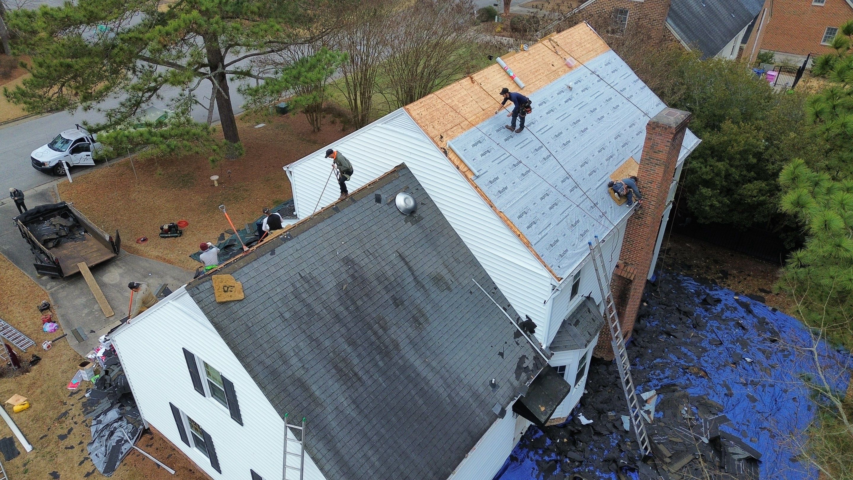 GAF HDZ Charcoal by Skybird Roofing