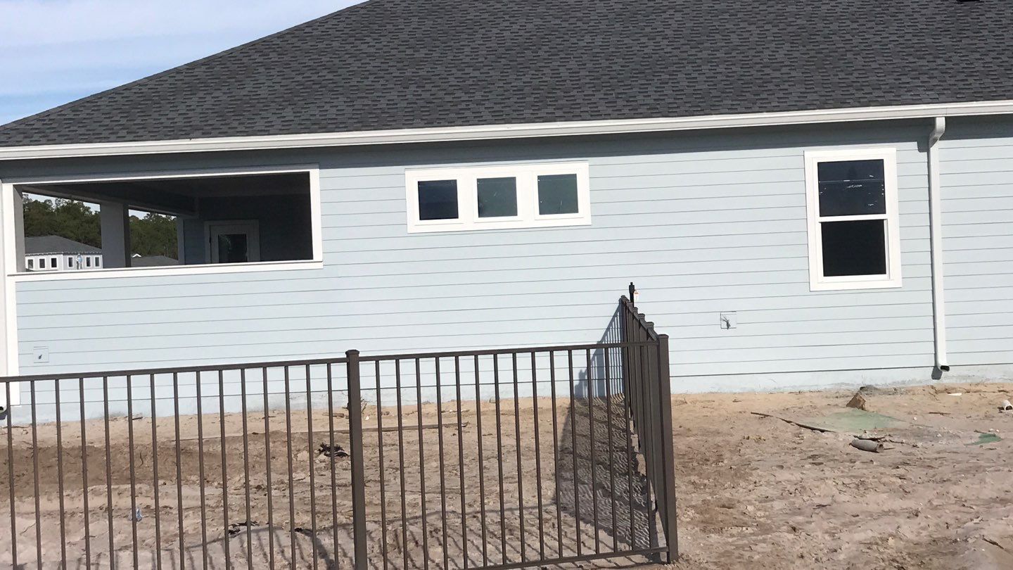 WATERSOUND CUSTOM BRONZE ALUMINUM using BRONZE ALUMINUM by Hip Square Fence Inc.
