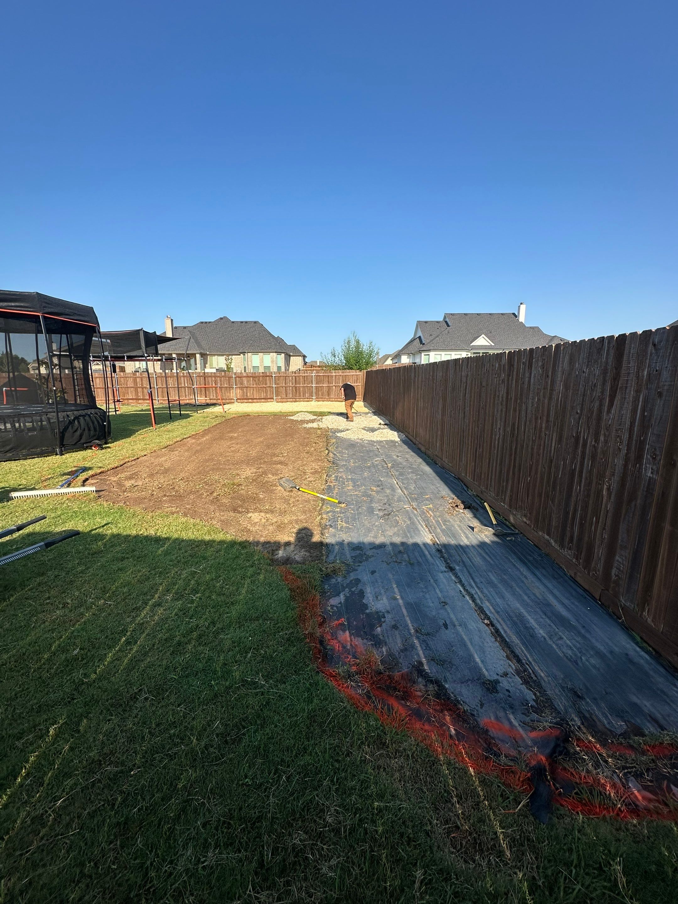 Project in Midlothian by Turf Concepts