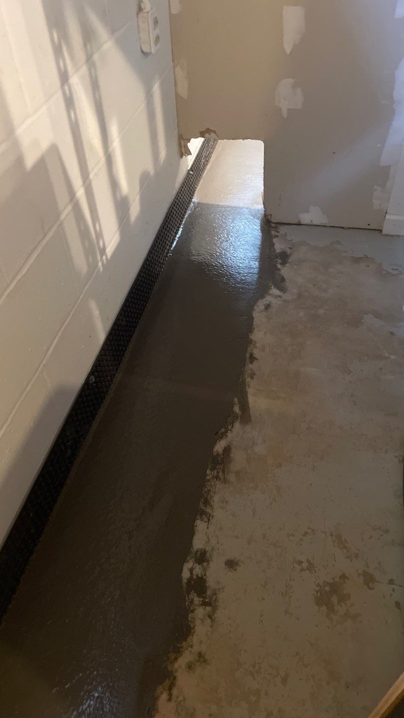 Waterproofing for our neighbor Heather by Waterproofing Northeast