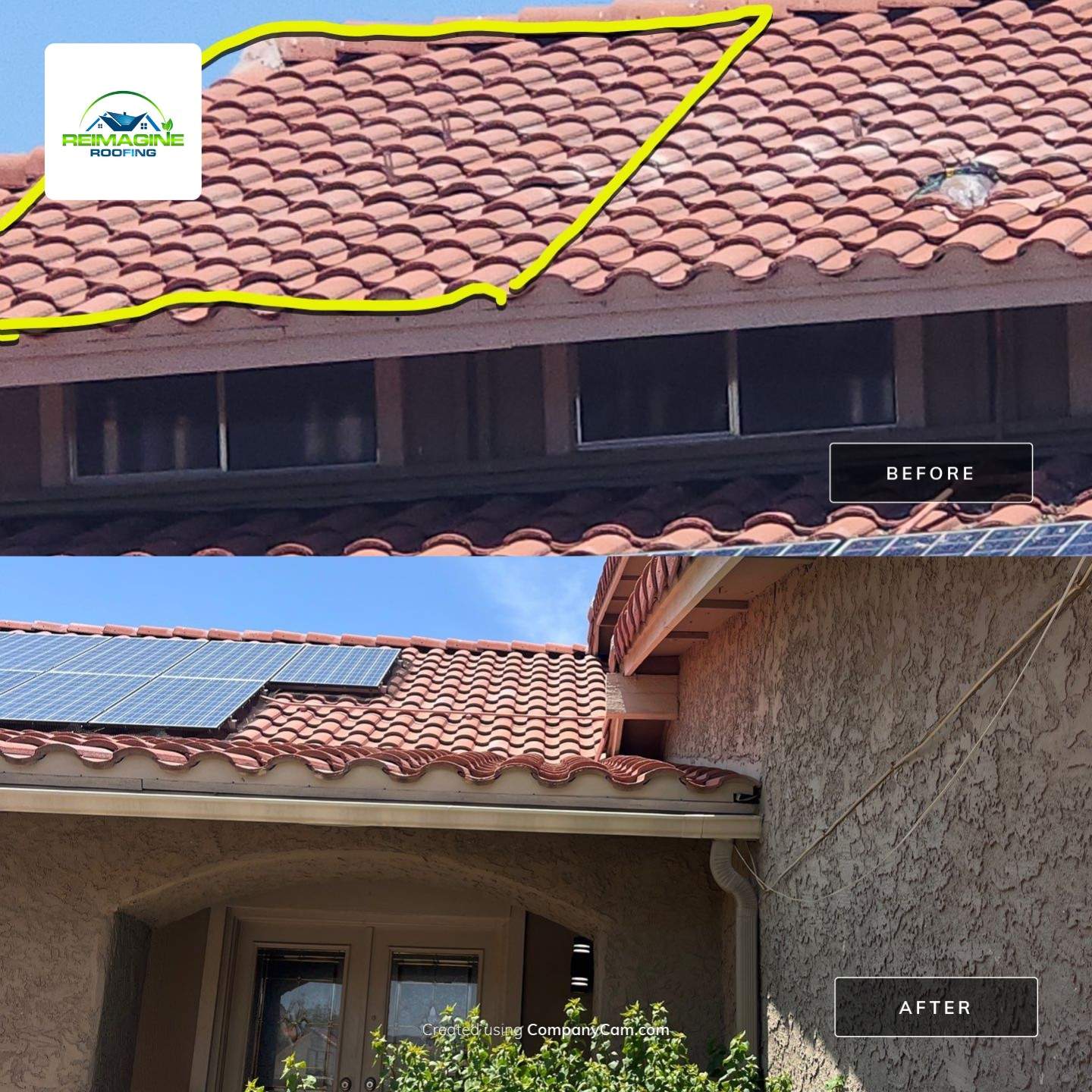 Terracotta Concrete Tile by Reimagine Roofing