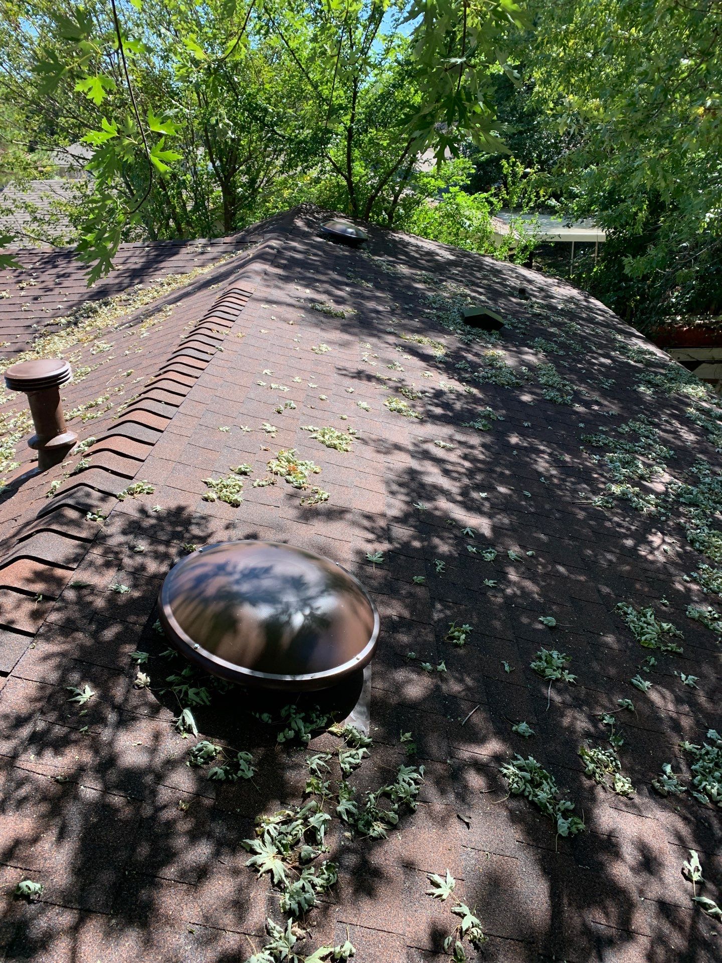 roof and vent replacement in Del City by McCann's Roofing and Construction