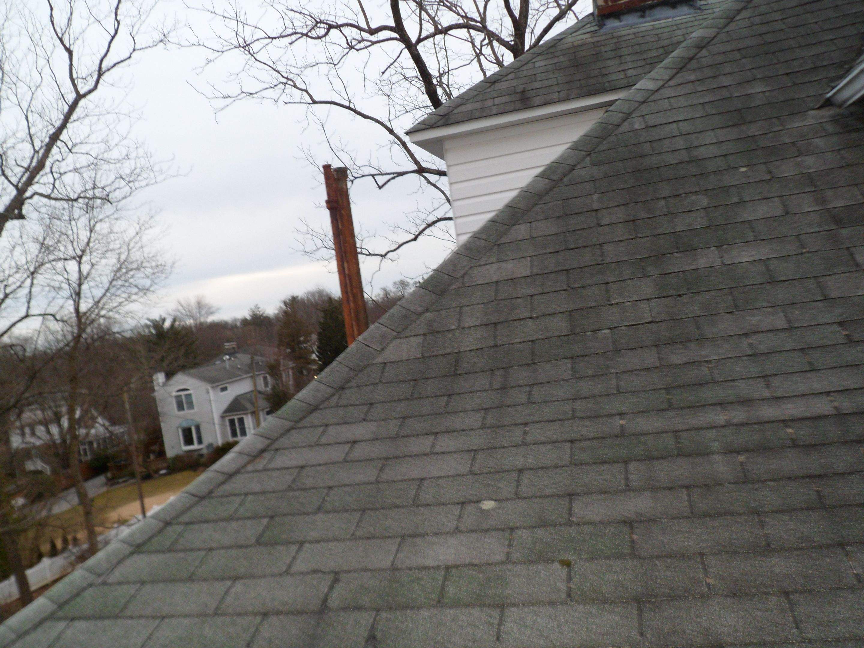Residential Roofing Installation using Max Def Pewterwood by Alpha Design Services