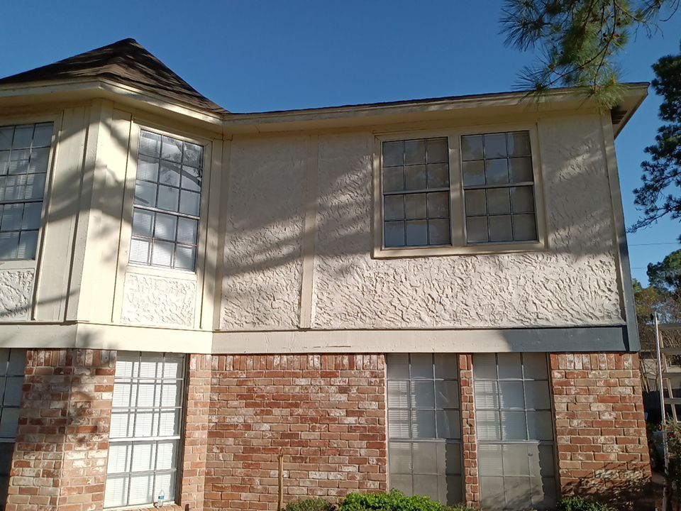 Interior and exterior painting project by Roof Concepts Construction