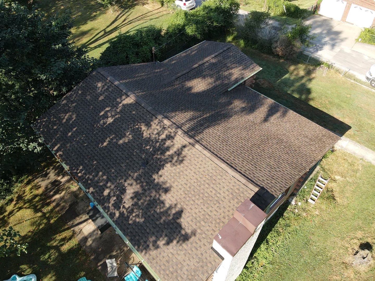 Residential Roofing Installation using GAF Timberline HDZ Barkwood by Rainstoppers Roofing