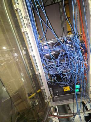 Structured cabling installation by CimaSolutions