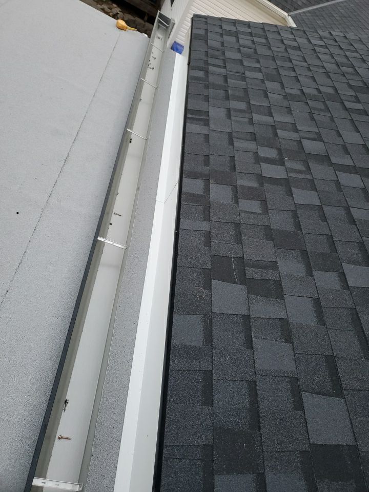 Hail Damaged Re-Roof by White Castle Roofing