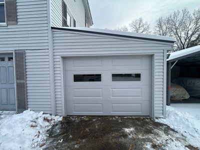 Door Installation using Clopay Classic Steel Garage Door
