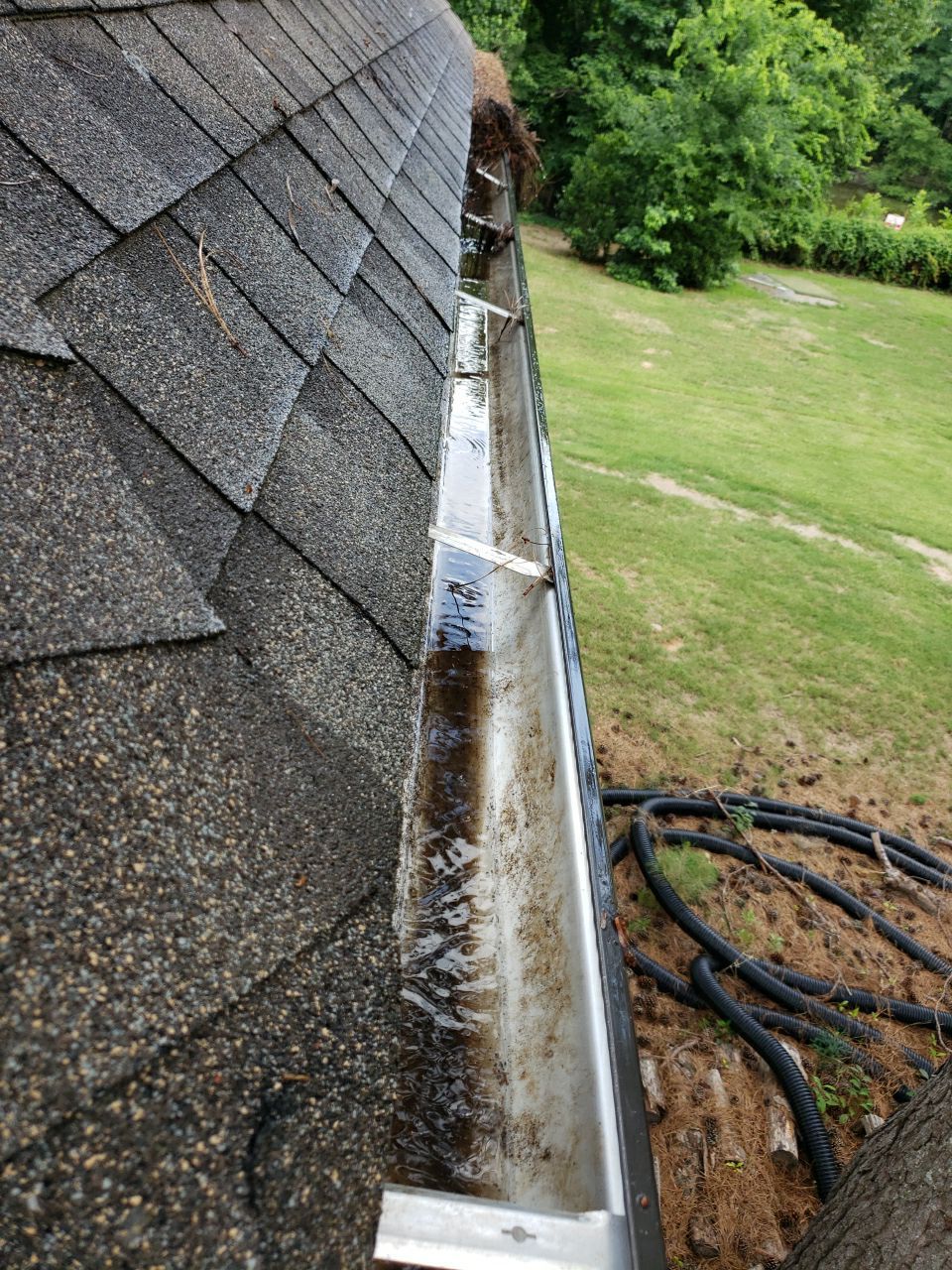 House Wash using cleaner by G&H Home Tech Pros LLC