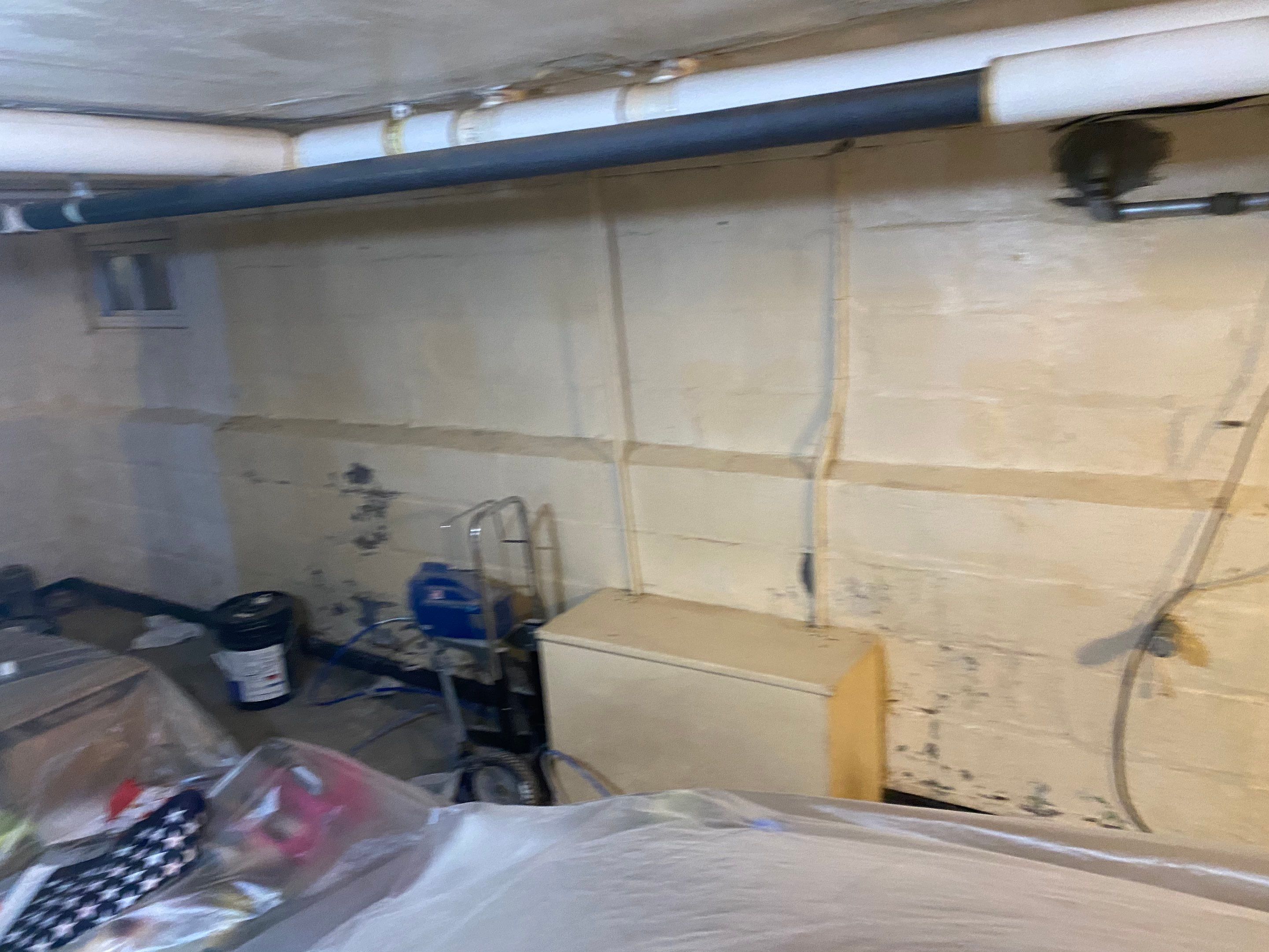 Interior French Drain Job in Bloomfield, NJ by Pure Service Pro, LLC 