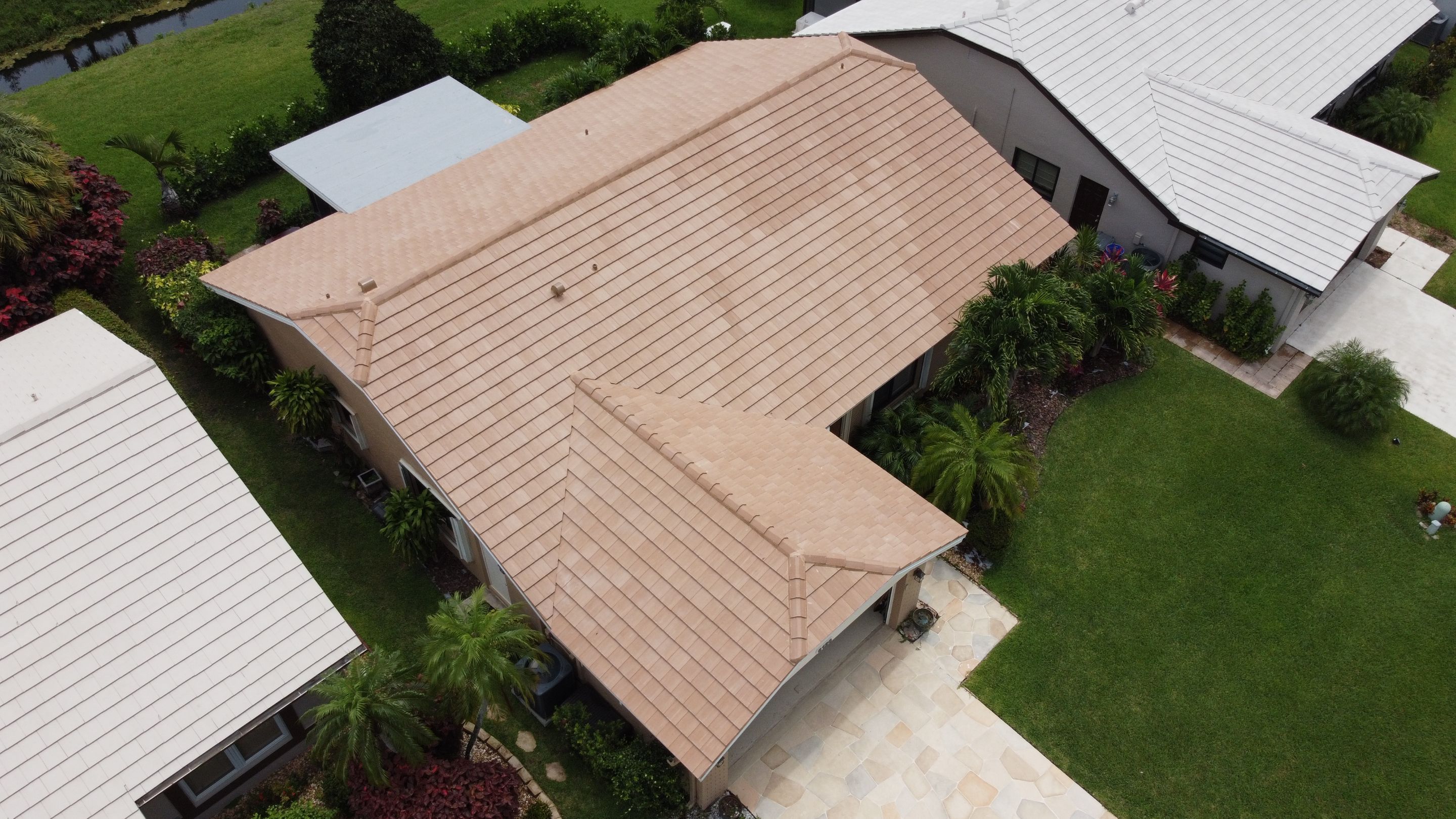Residential Roofing Installation using Eagle Roofing Tile by BLUES BROTHERS ROOFING