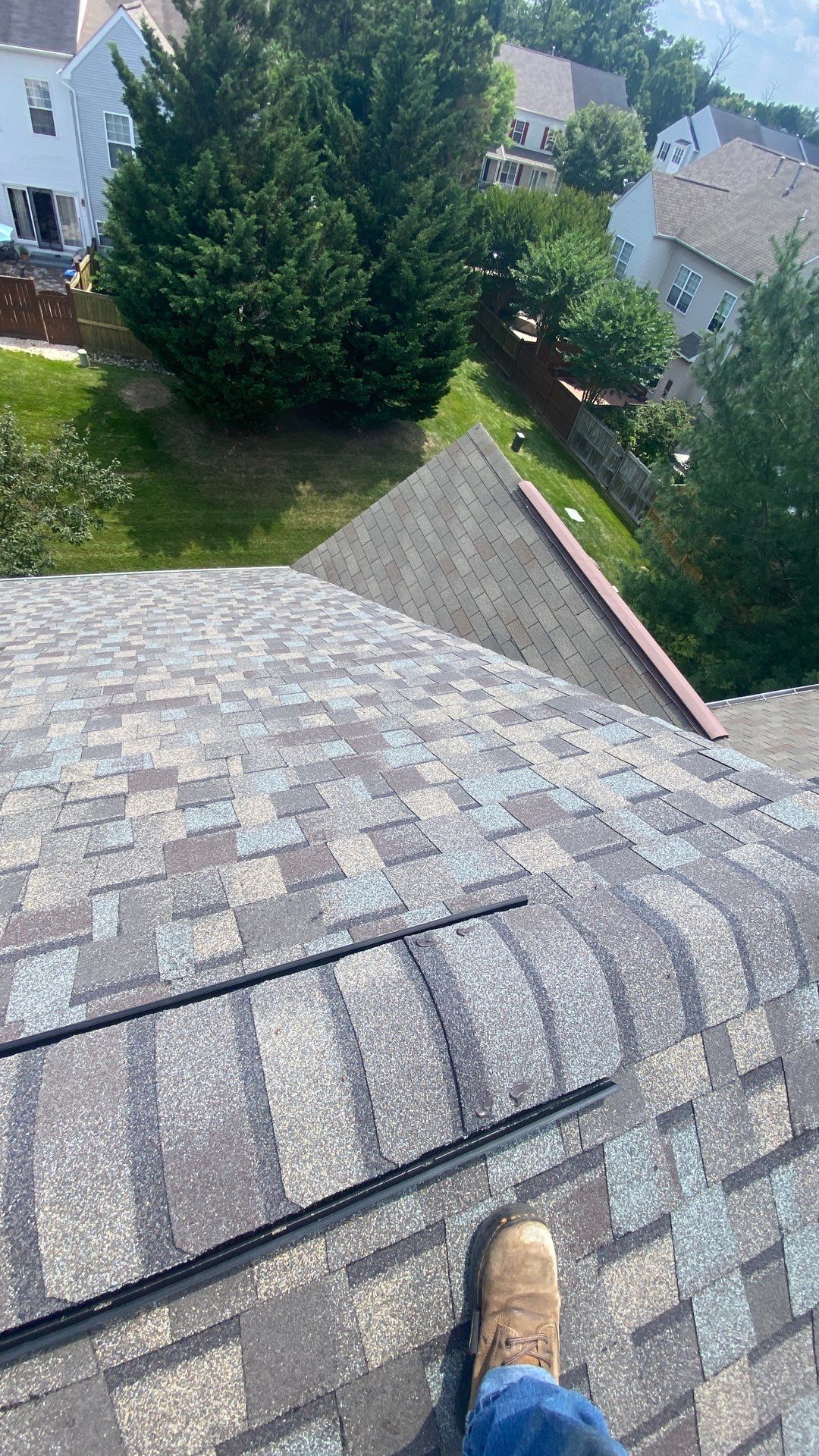 Fairfax: Roof Replacement with CertainTeed Landmark Pro Designer Shingles in Max Def Weathered Wood by RM Banning, Inc.