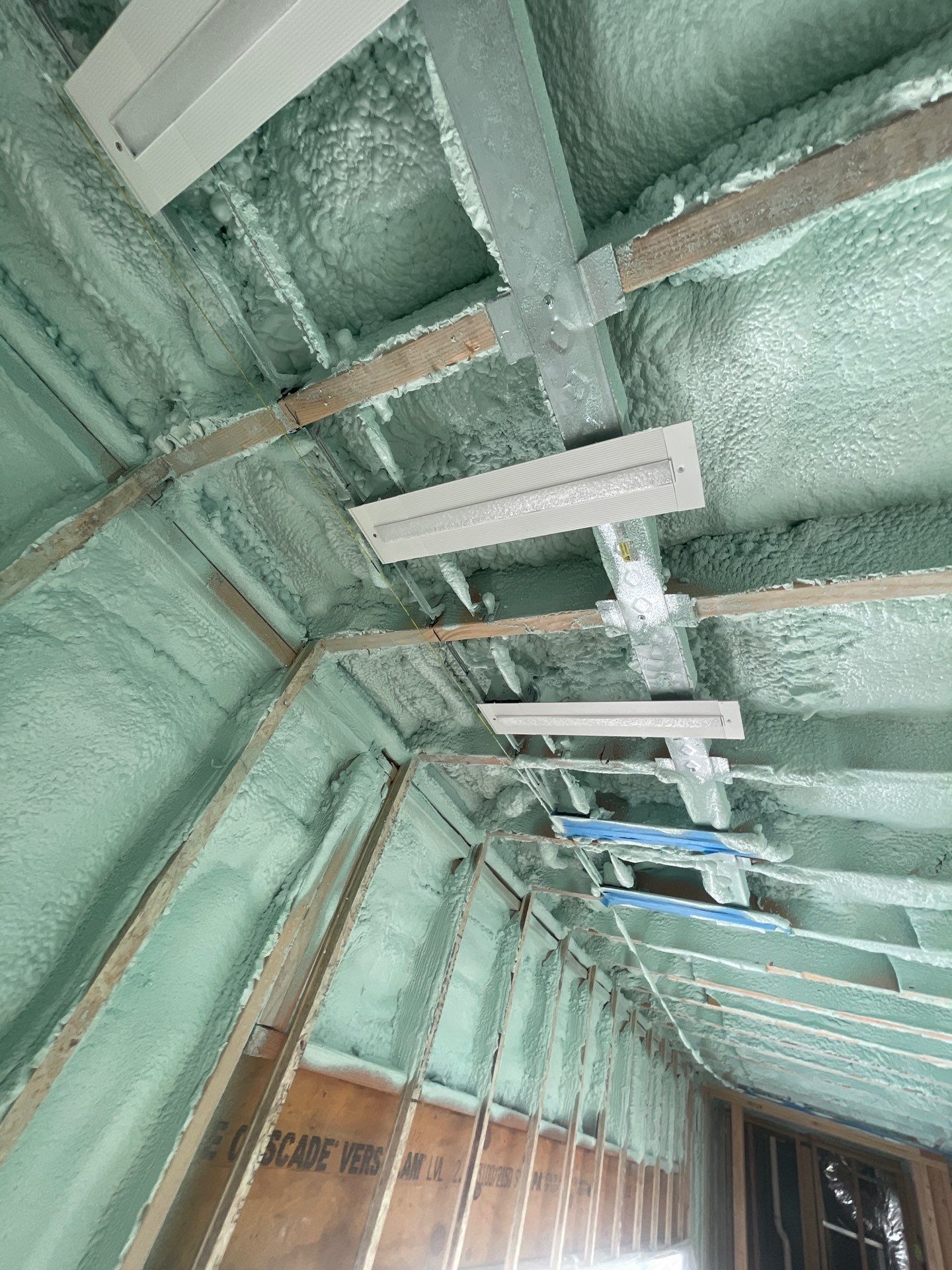 New Construction using Closed Cell Spray Foam by NYS Foam & Energy