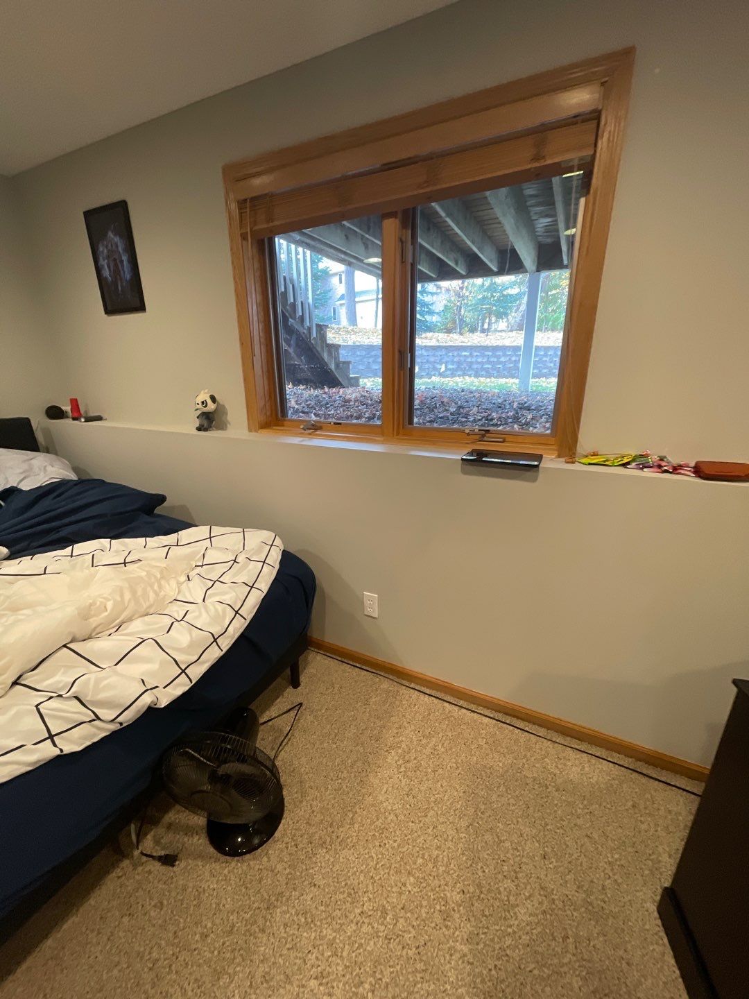 Basement Window Well & Drainage Board in Maple Grove, MN by Waterproofing Northeast