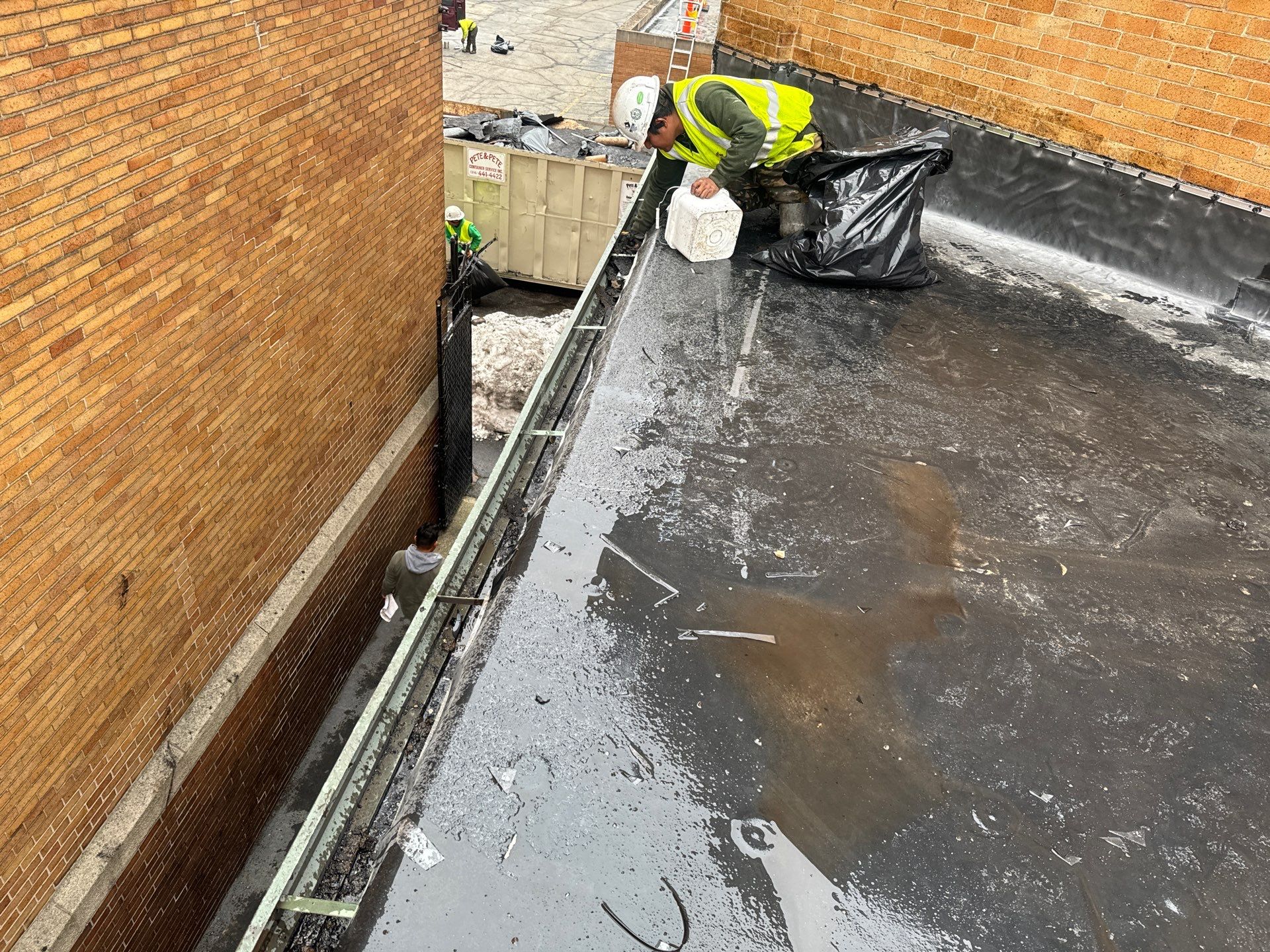 Commercial Roofing Repair using Repair by Absolute Roofing and Construction