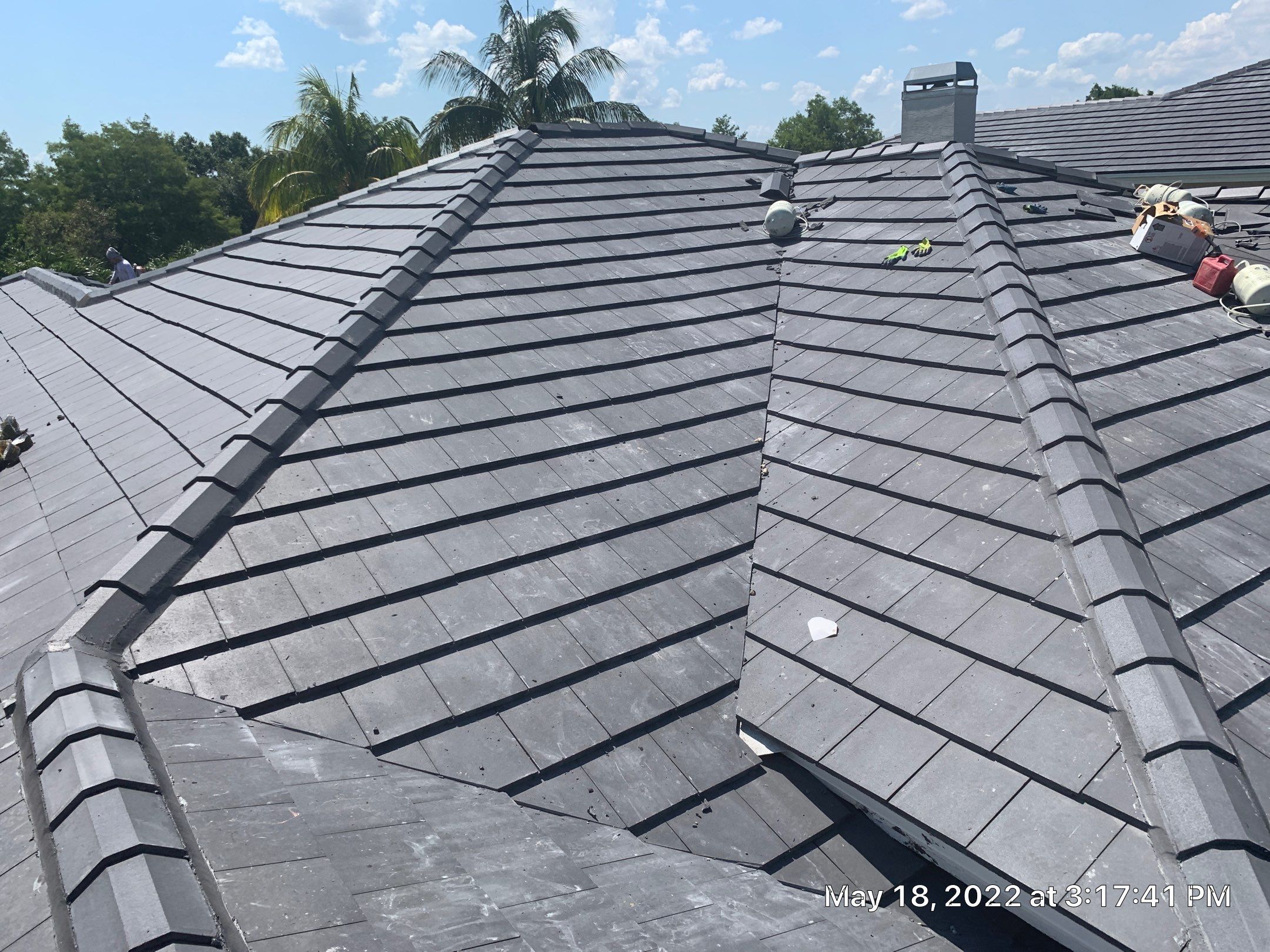 Residential Roofing Installation using WestLake Roofing Tile by BLUES BROTHERS CONSTRUCTION CORP