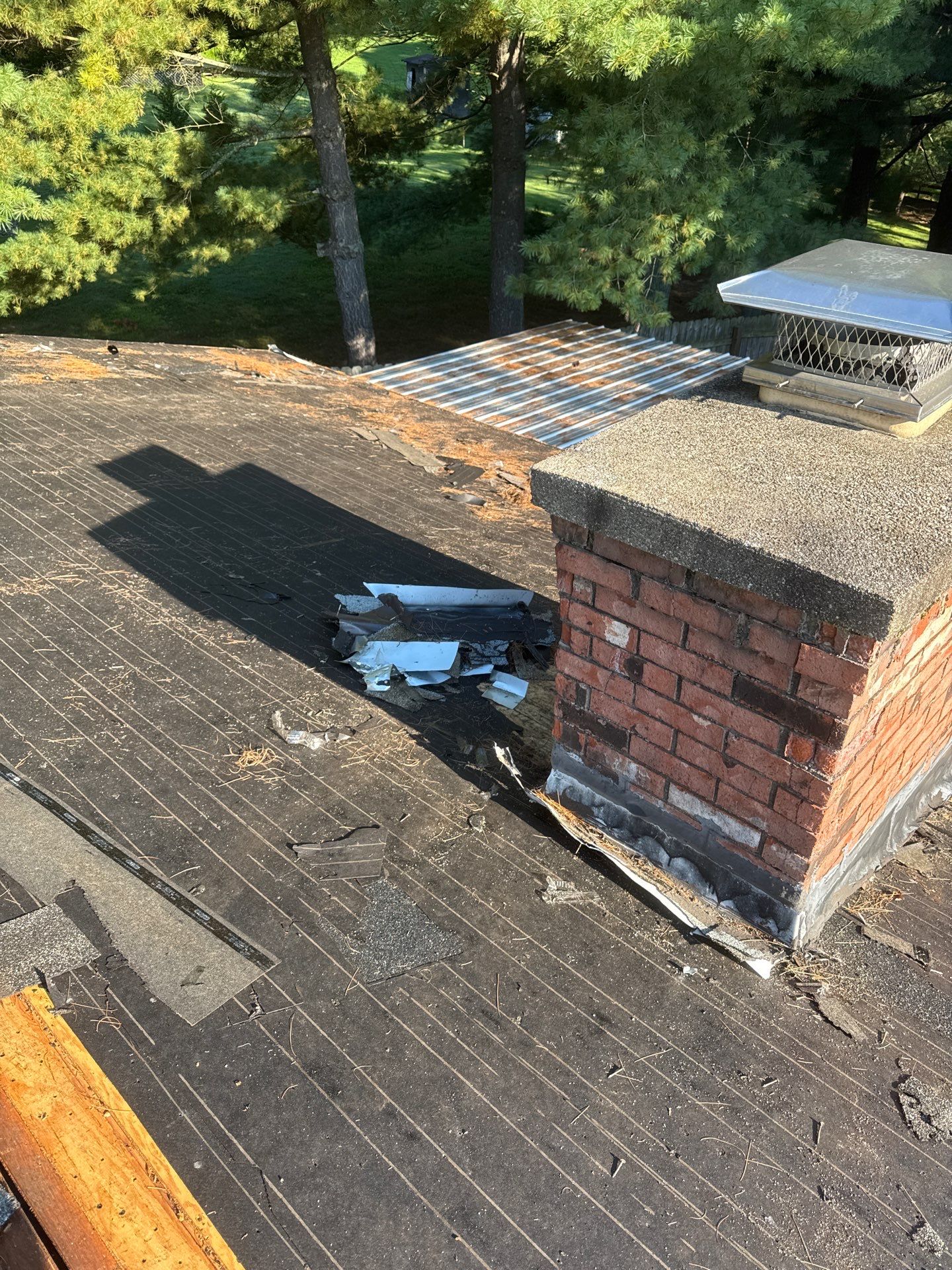 Residential Roofing Installation using GAF Timberline HDZ Charcoal by Rainstoppers Roofing