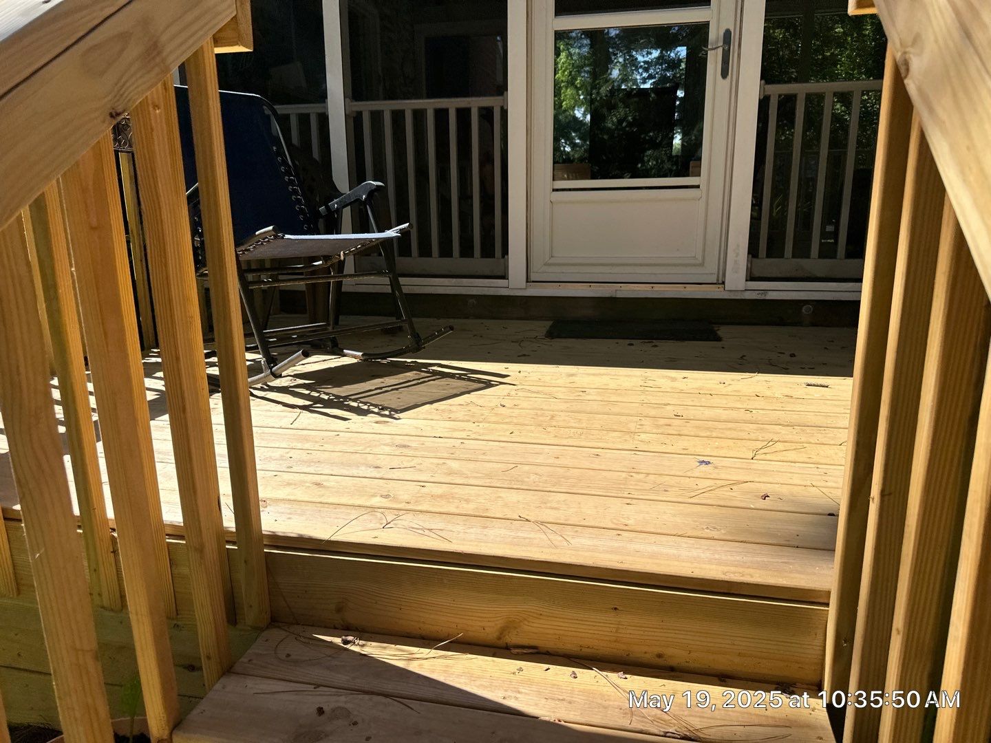 Wood Deck and Trim using Wood Sealant by DuraSeal