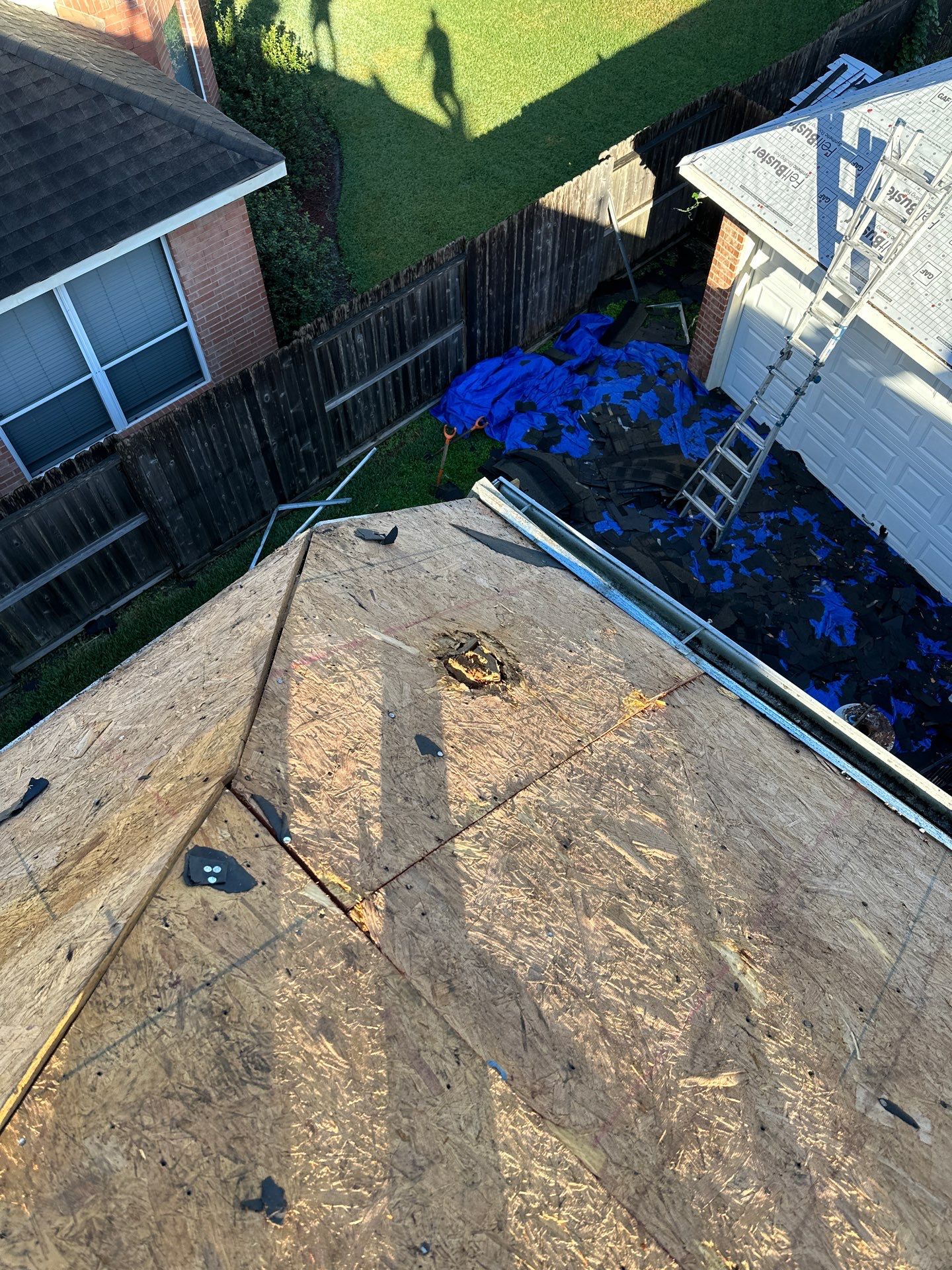 Project in Pearland by Motion Roofing
