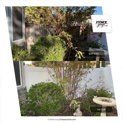 Fence Installation using Vinyl
