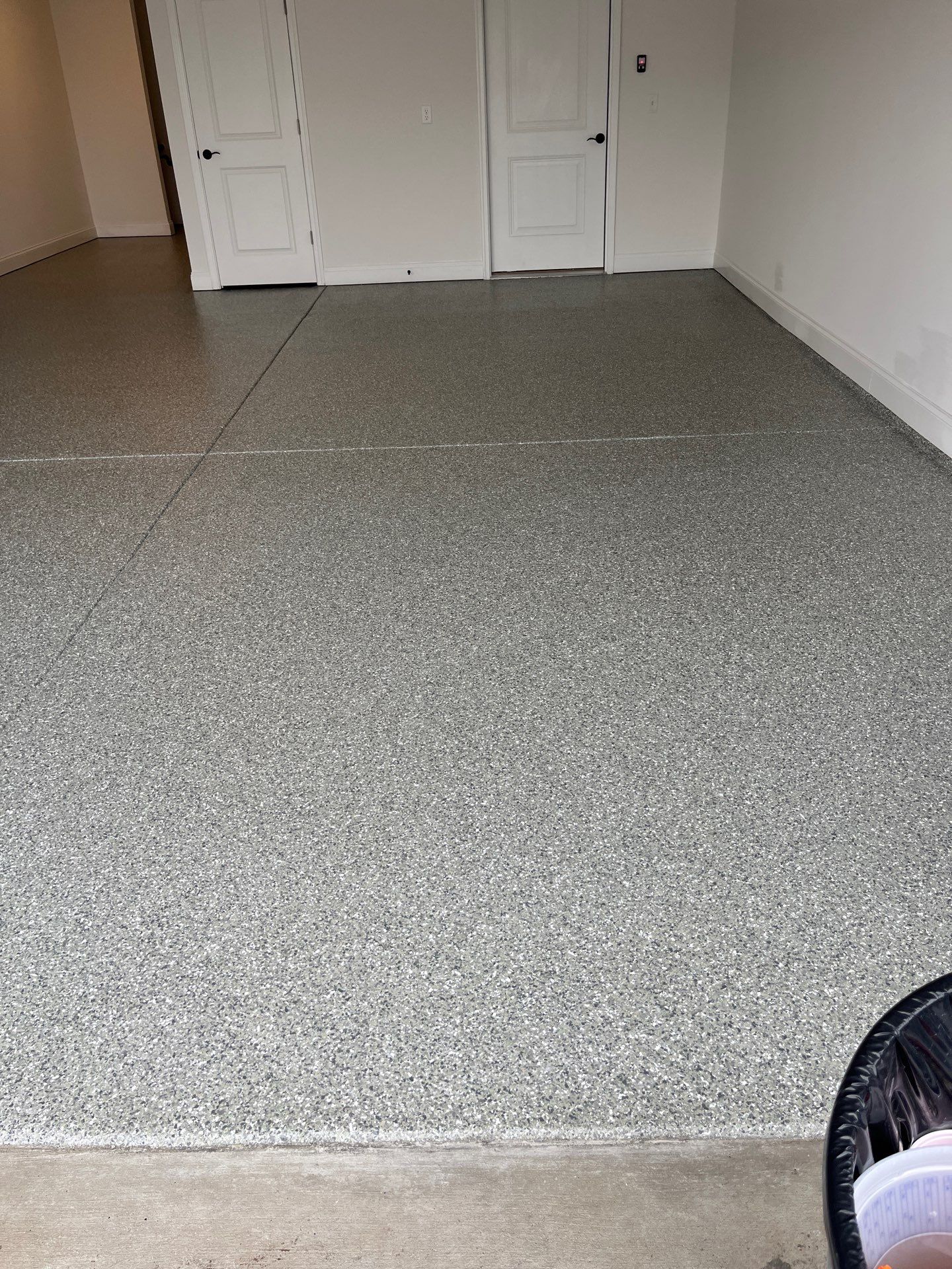 Garage Floor Coating using Thyme by My Garage Floor Guys