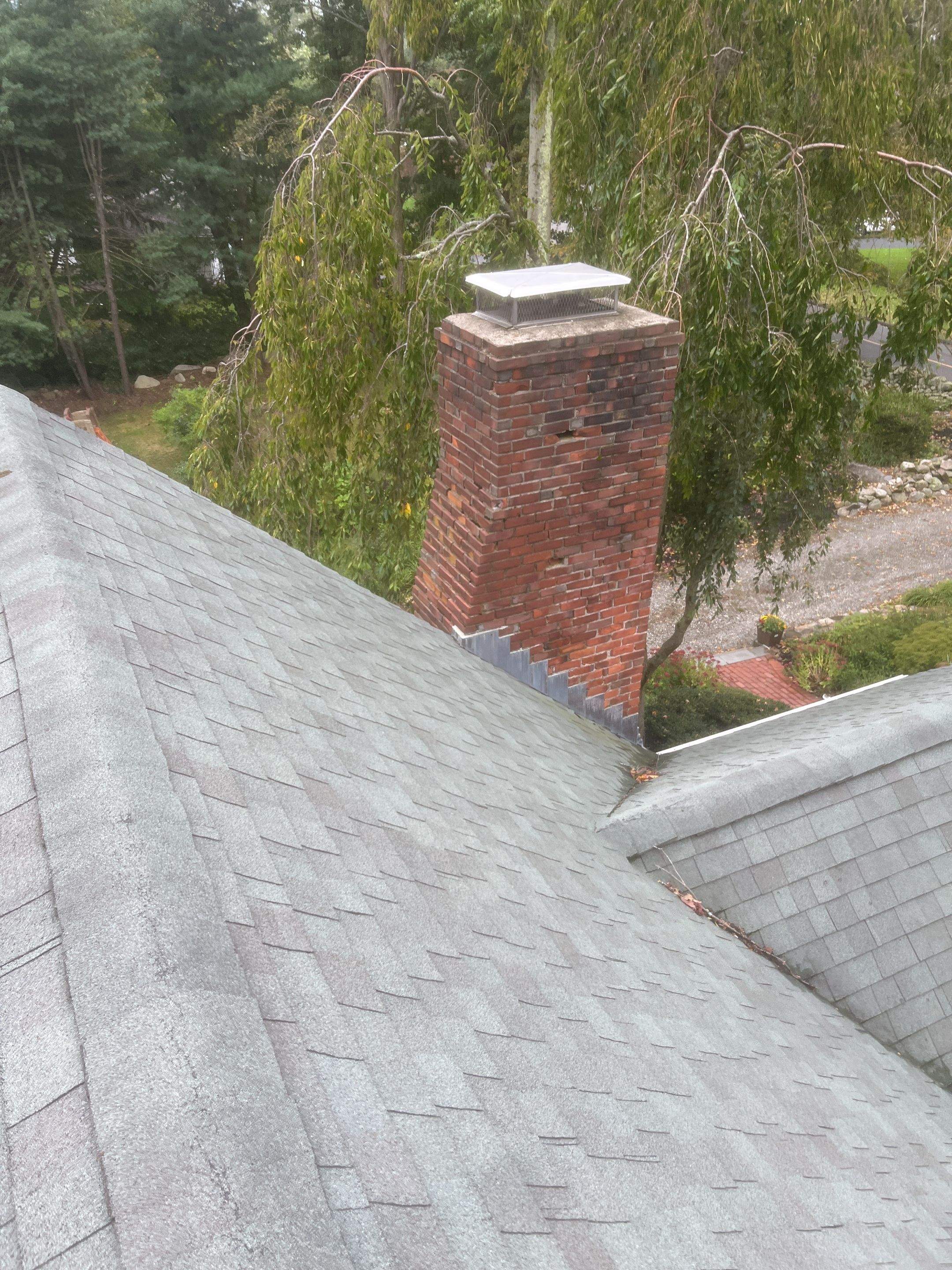 Residential Roofing Installation using Owens Corning TruDefinition Williamsburg gray by A Plus Exterior