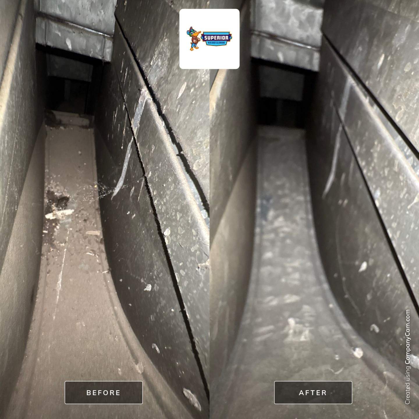 Air Duct Cleaning With a Vacuum Truck in Ellwood City by Superior Air Duct Cleaning