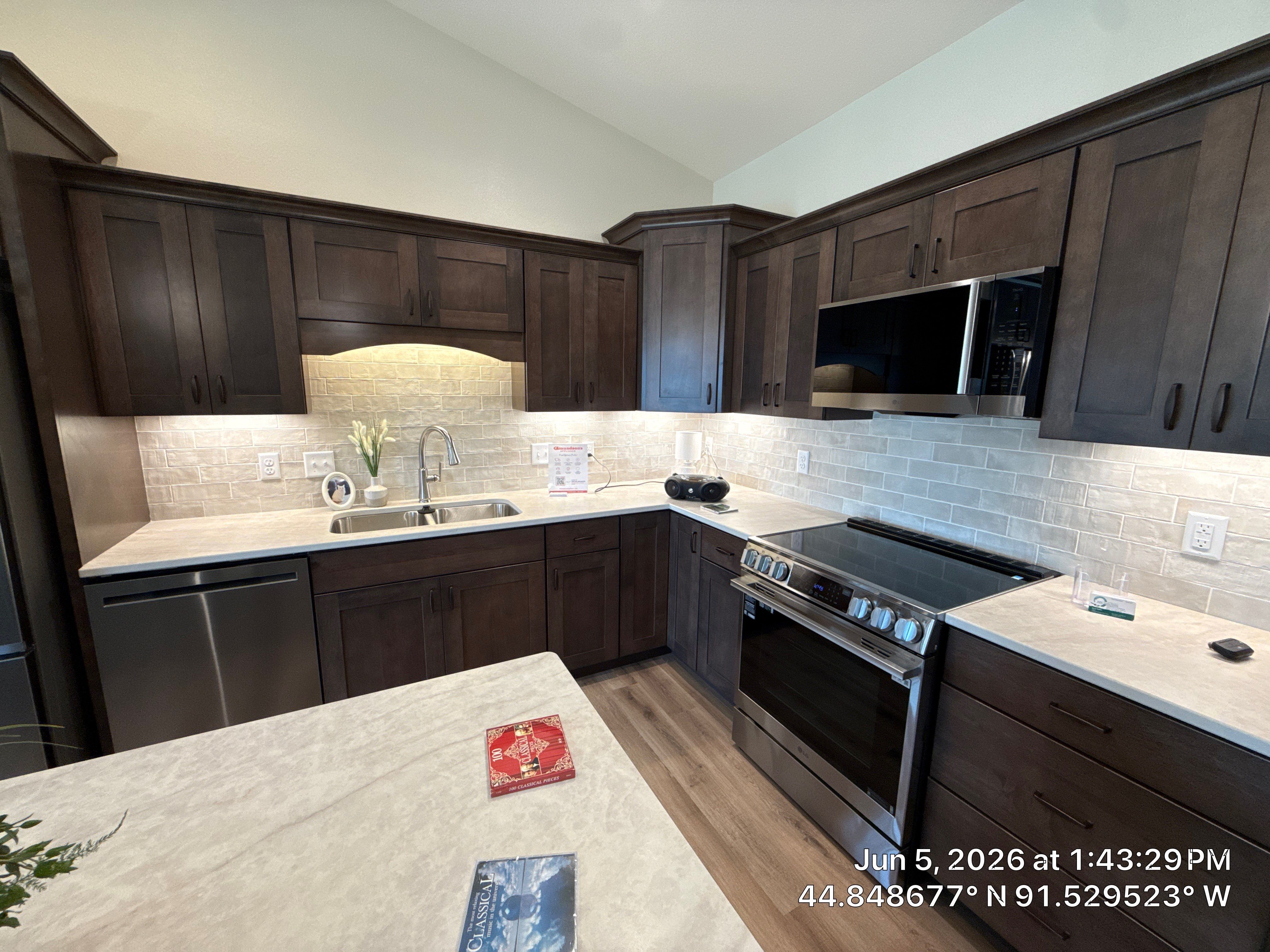 Full Residential Plumbing Installation for Eau Claire Parade Home by Gunderson Plumbing & Concrete LLC