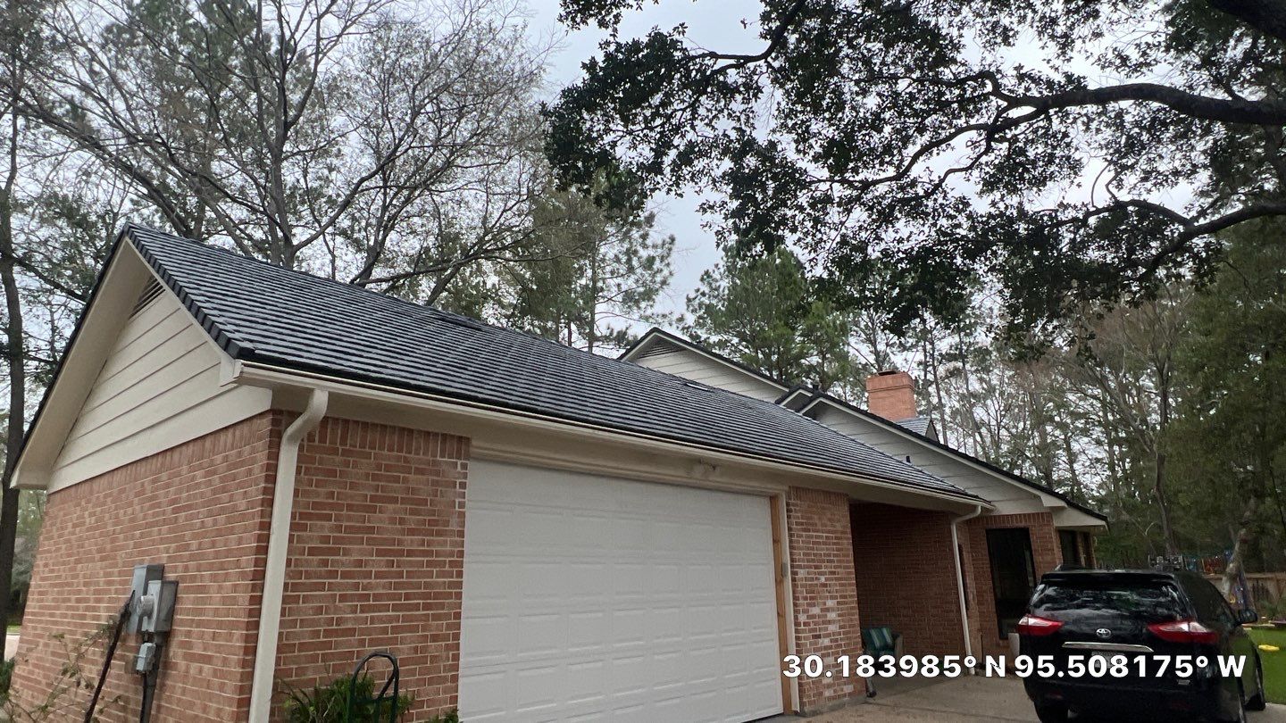 Residential Roof Replacement using Davinci Province Slate Shingles by Elite Roofing LLC