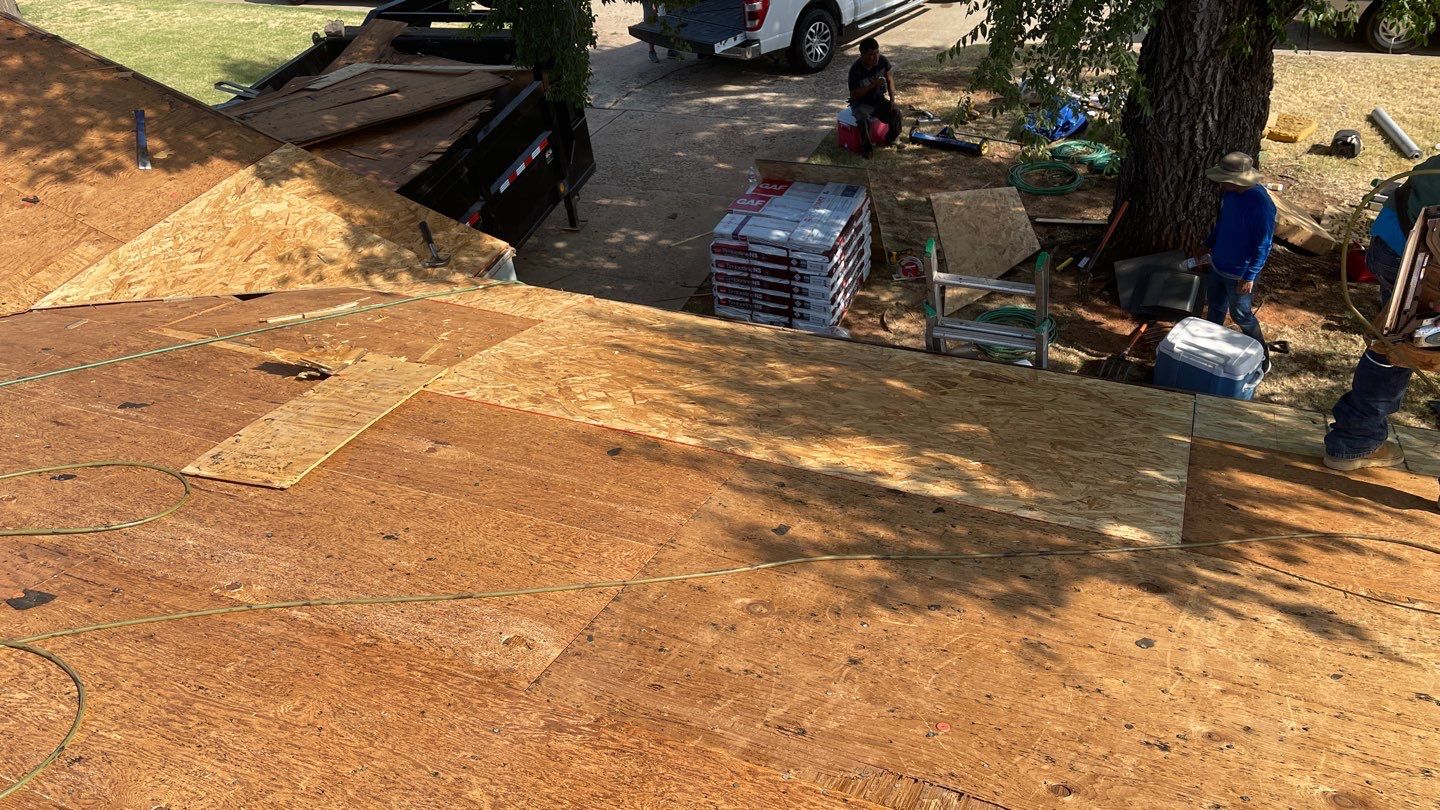 Residential Roofing Installation using GAF Natural Shadow  by A & H Roofing and Contracting