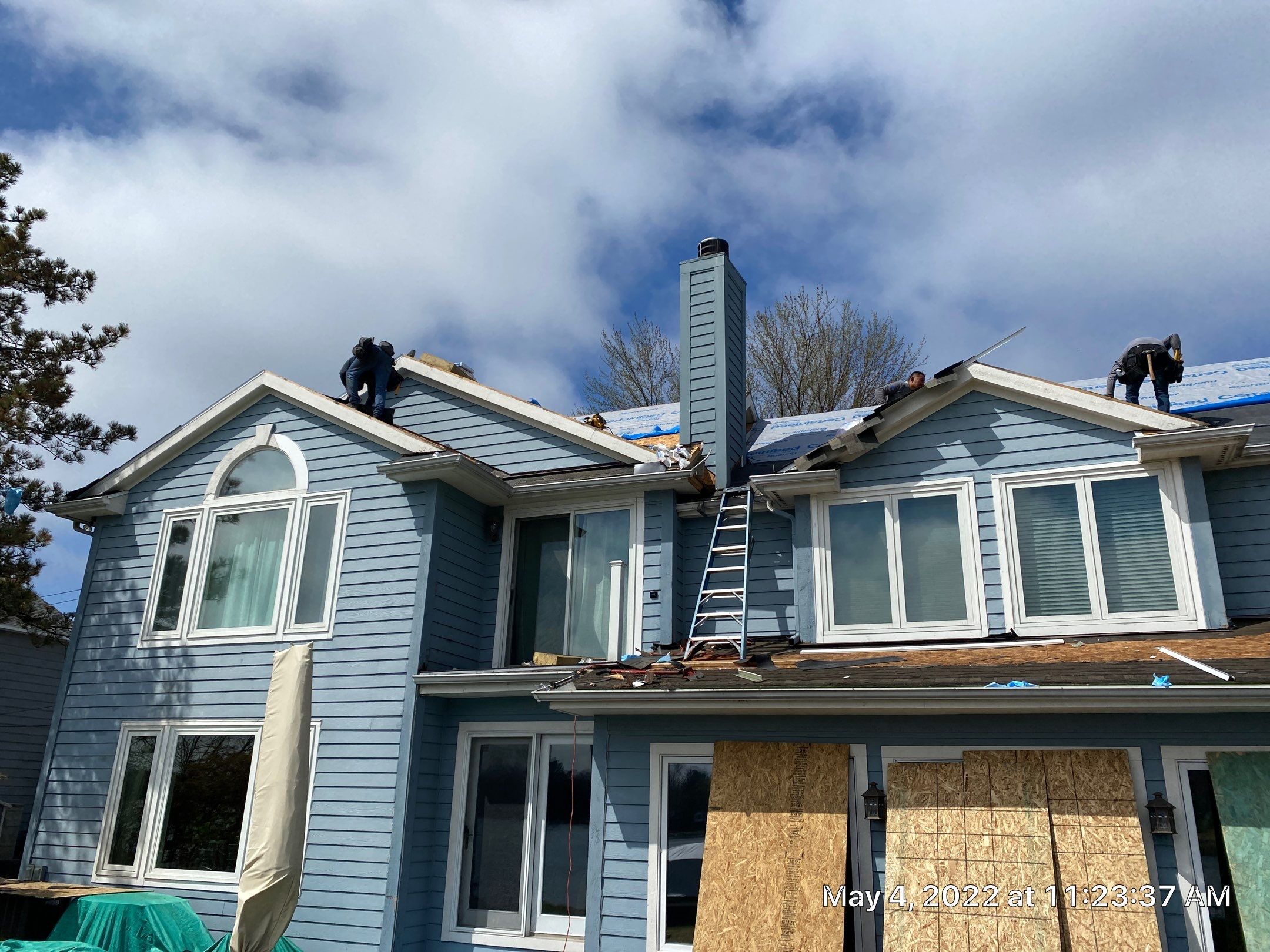 Roof Replacement using CertainTeed Landmark by 180 Contractors