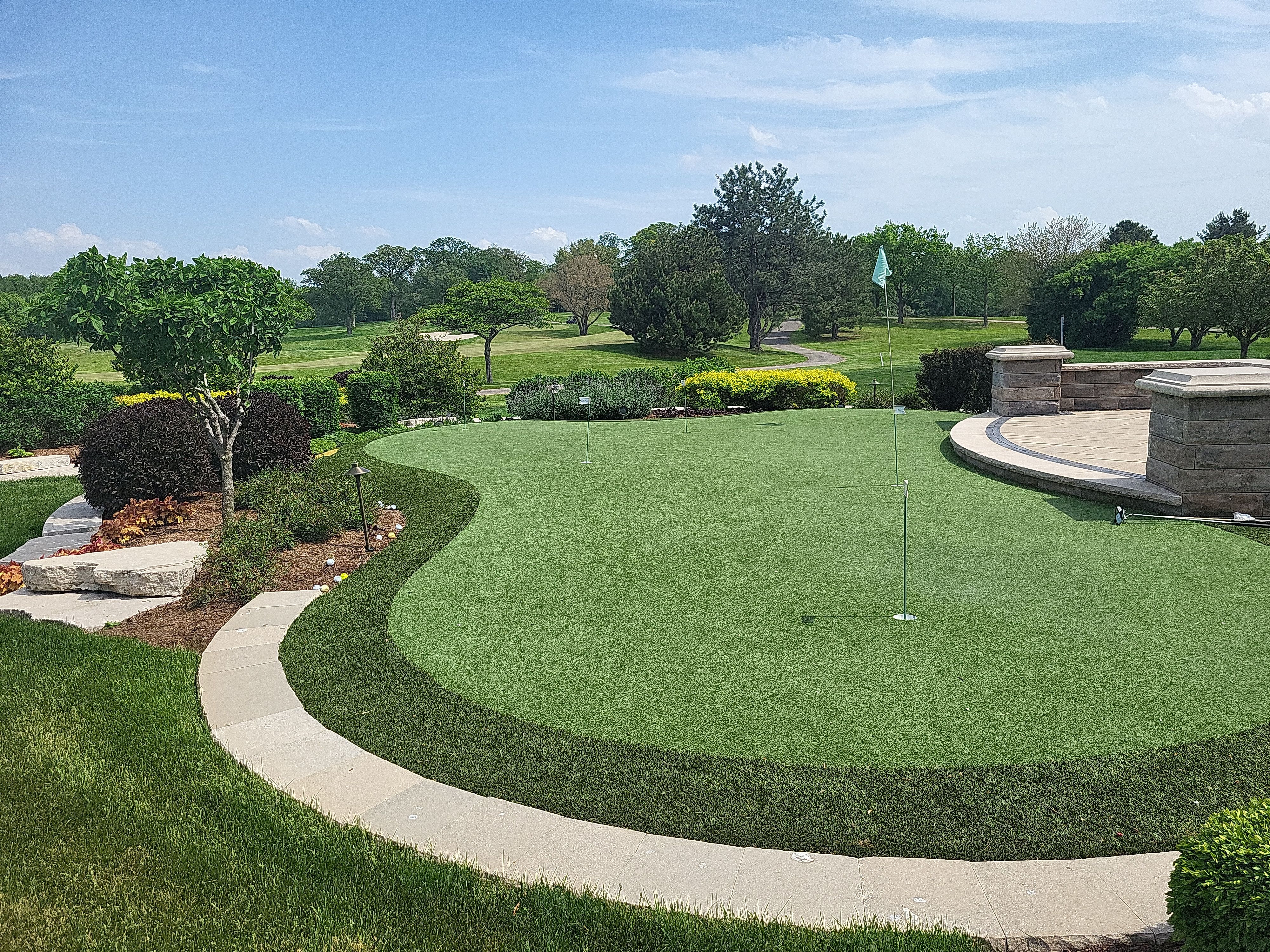 Practice Green in Aurora, IL by Southwest Greens Midwest