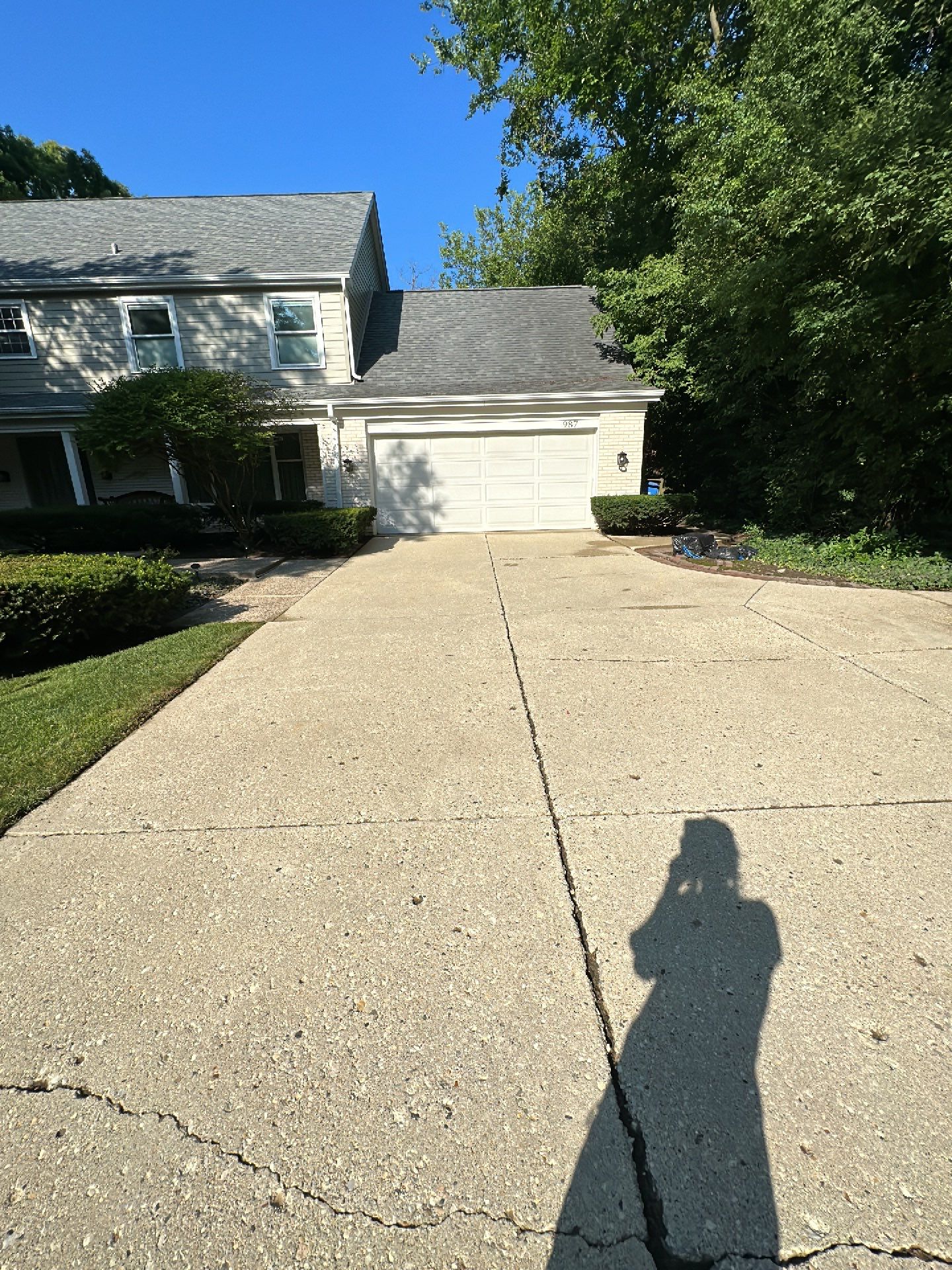 Aggregate concrete cleaning and sealing using Surebond SB-9000 by Northern Power Washing LLC.