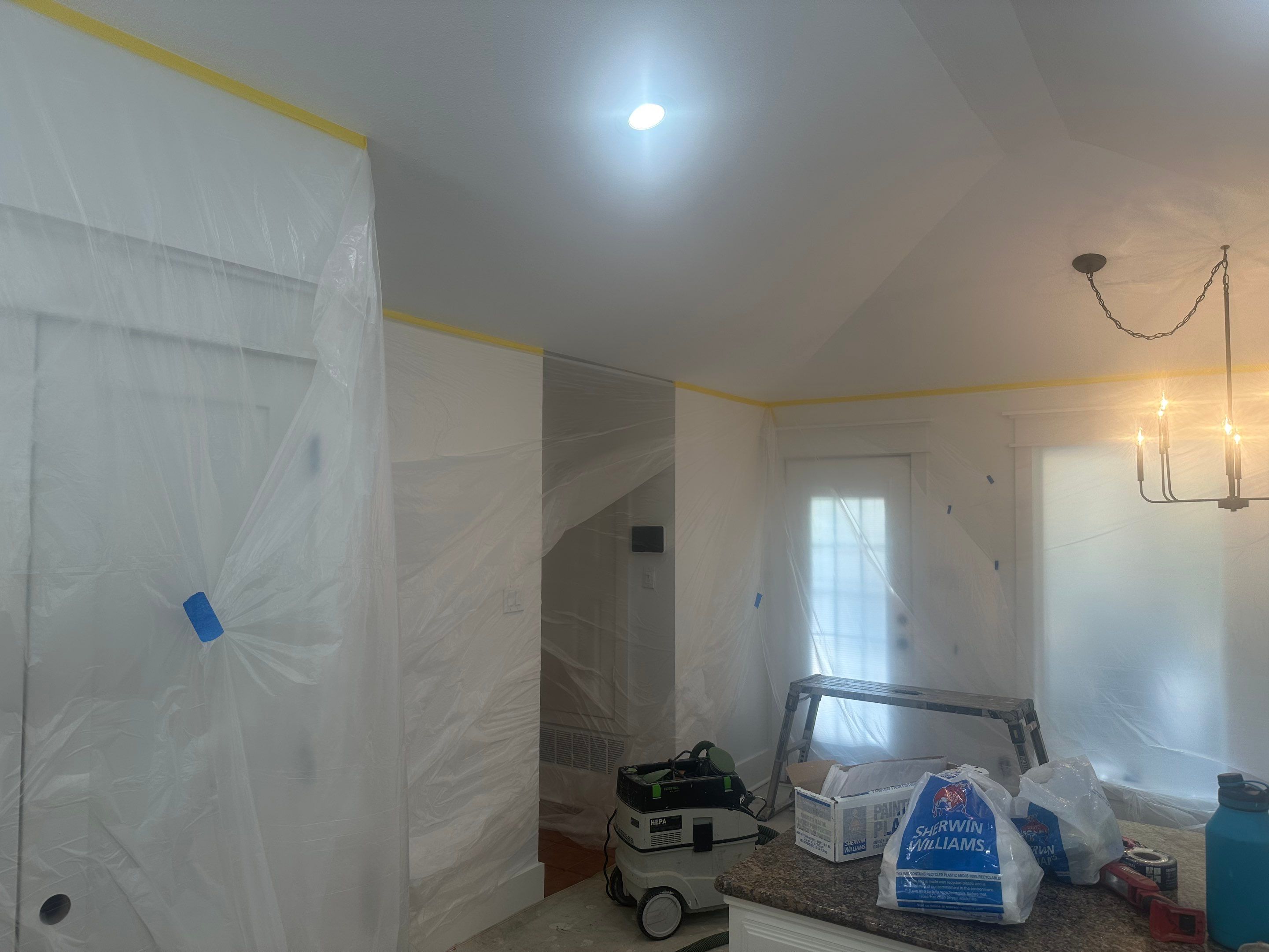 Interior Kitchen Painting & Drywall Texturing – Longview, Texas by Quality Coats Painting