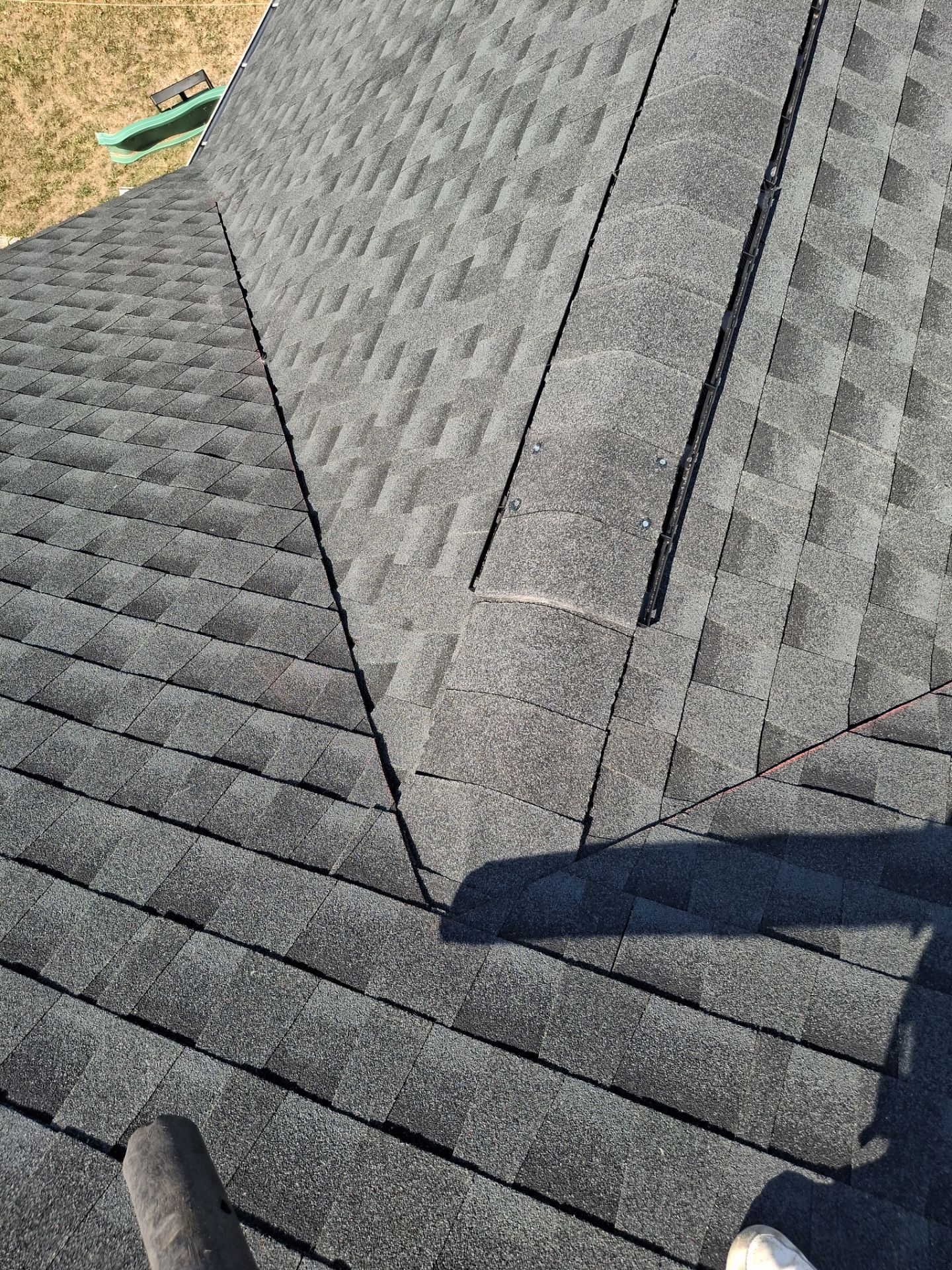 Residential Roofing Installation using GAF Timberline HDZ Charcoal by Rainstoppers Roofing