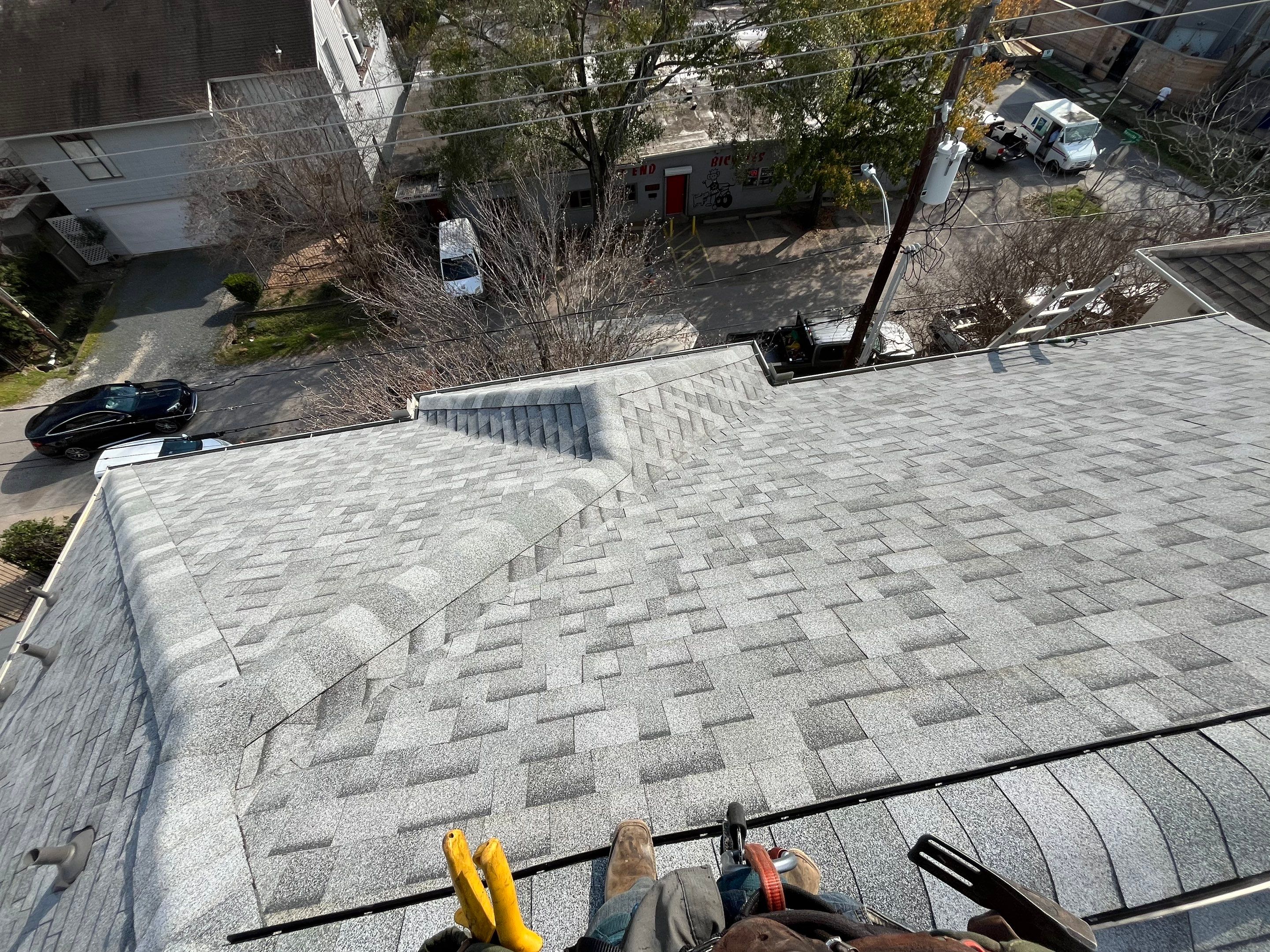 Three Story Roof Project in Houston by Roofing Technologies Unlimited