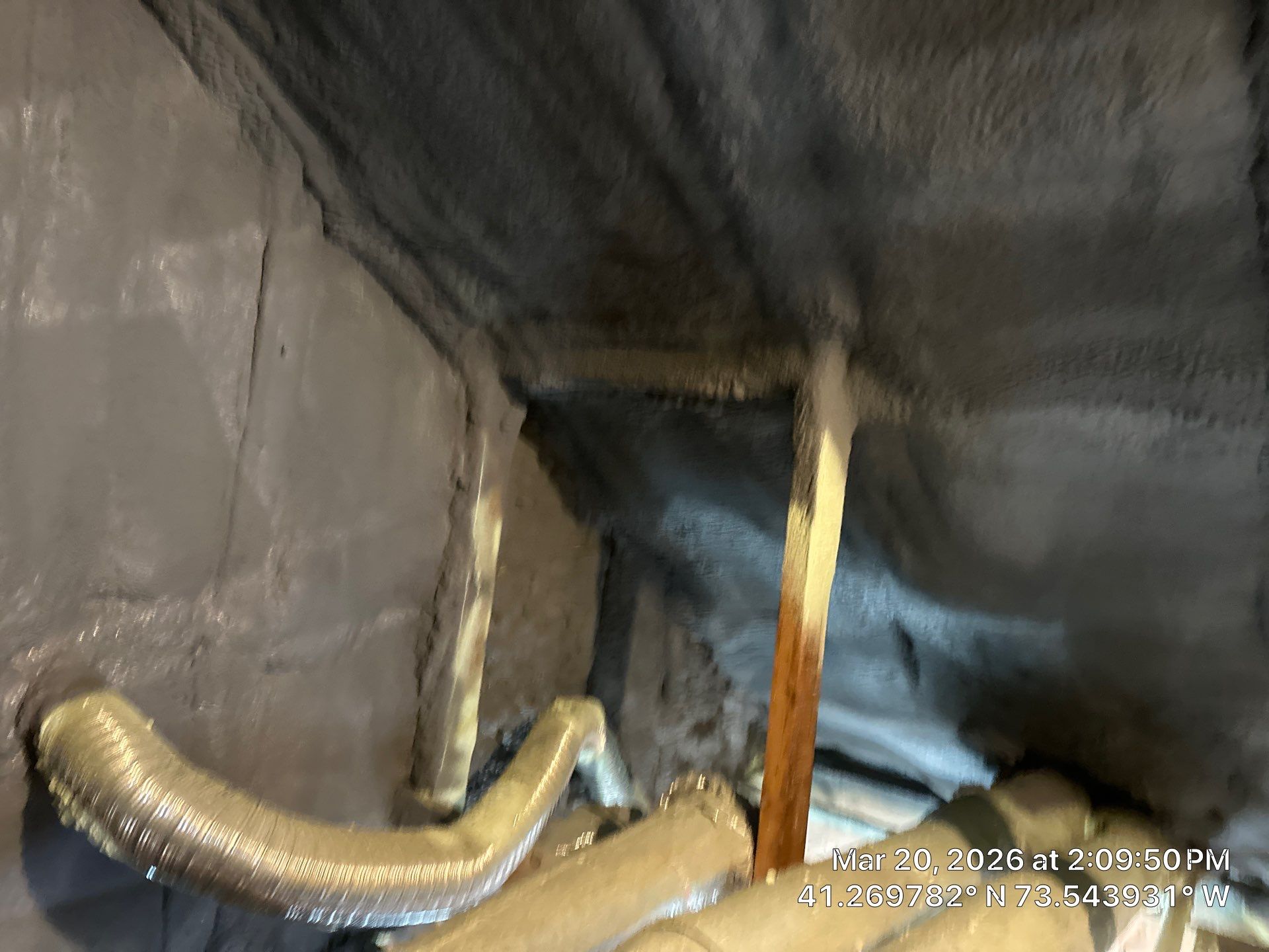 Rim Joist using Closed Cell Spray Foam by NYS Foam & Energy