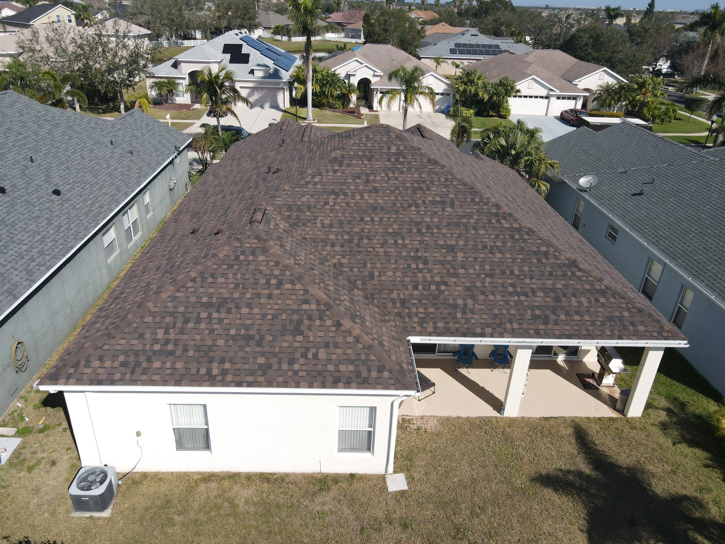 Roof replacement in Ruskin, FL. by Steadfast Roofing