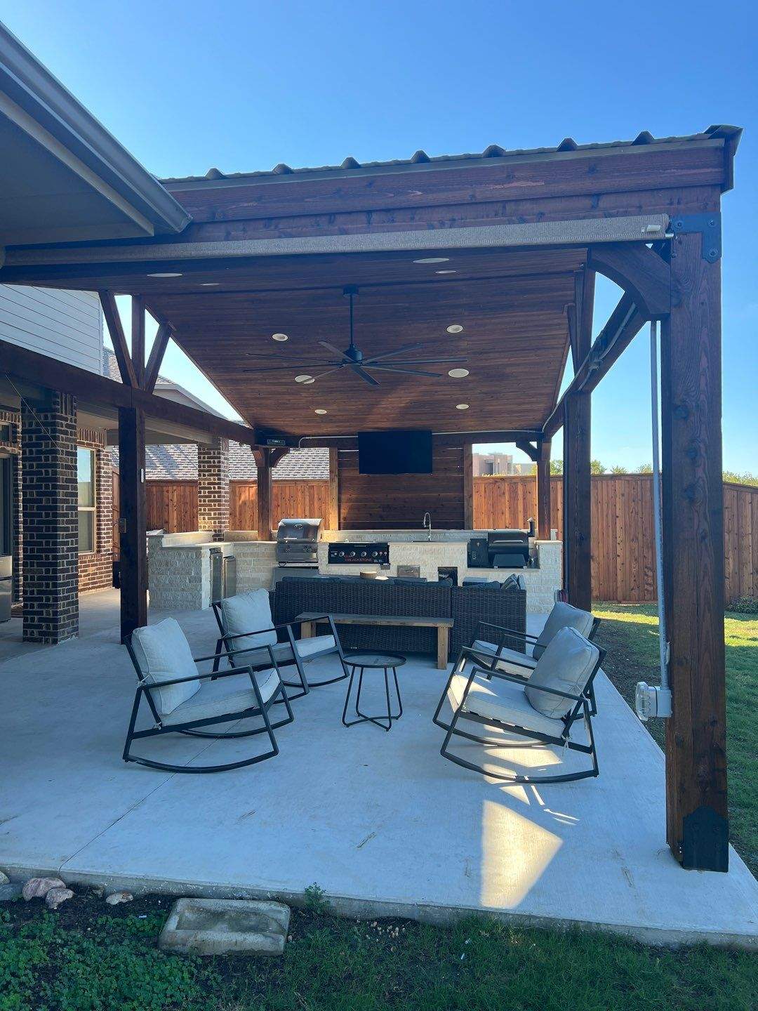 Outdoor Living: (Kitchens & Patio Covers) by Trophy Roofing & Construction LLC