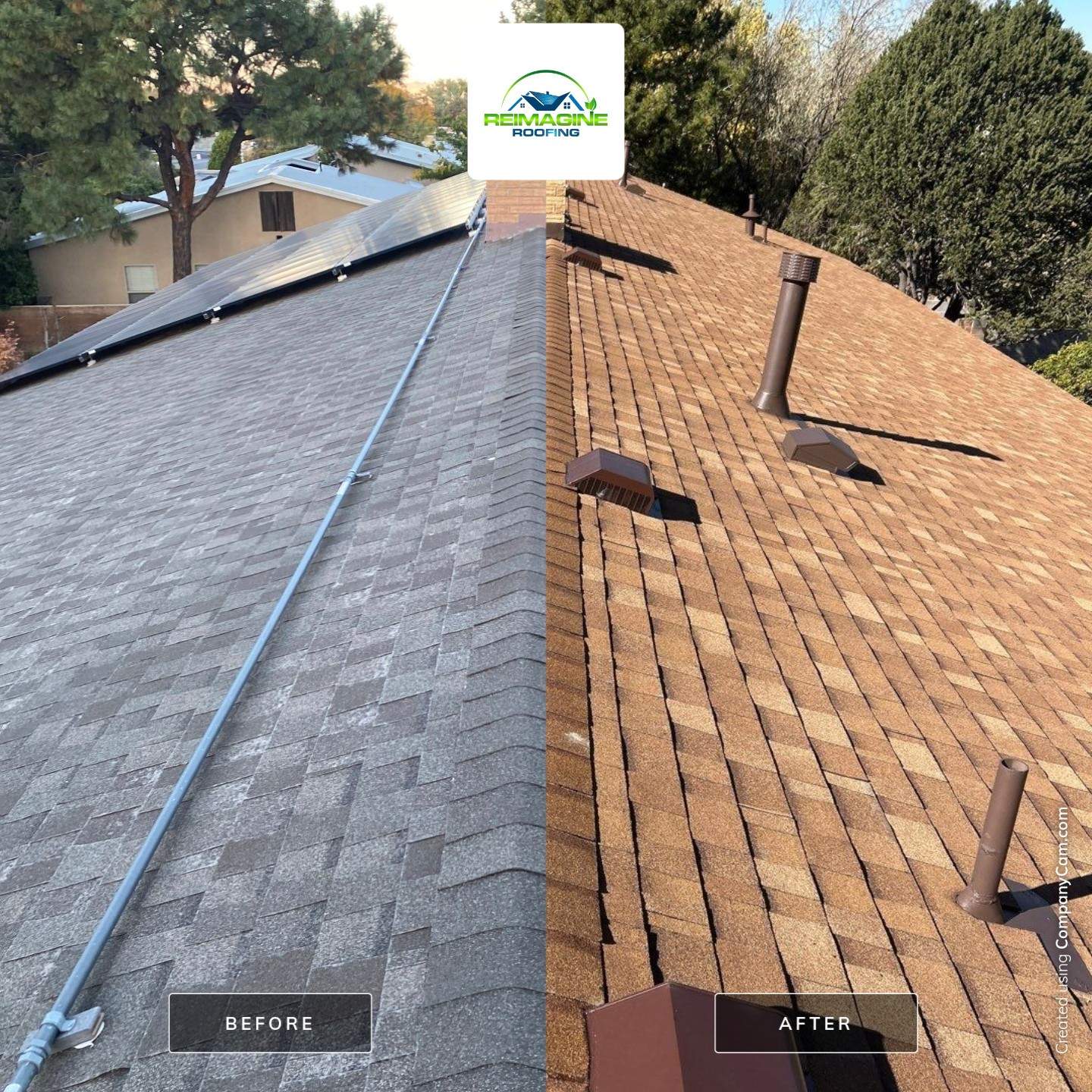 Desert Tan Shingles by Reimagine Roofing