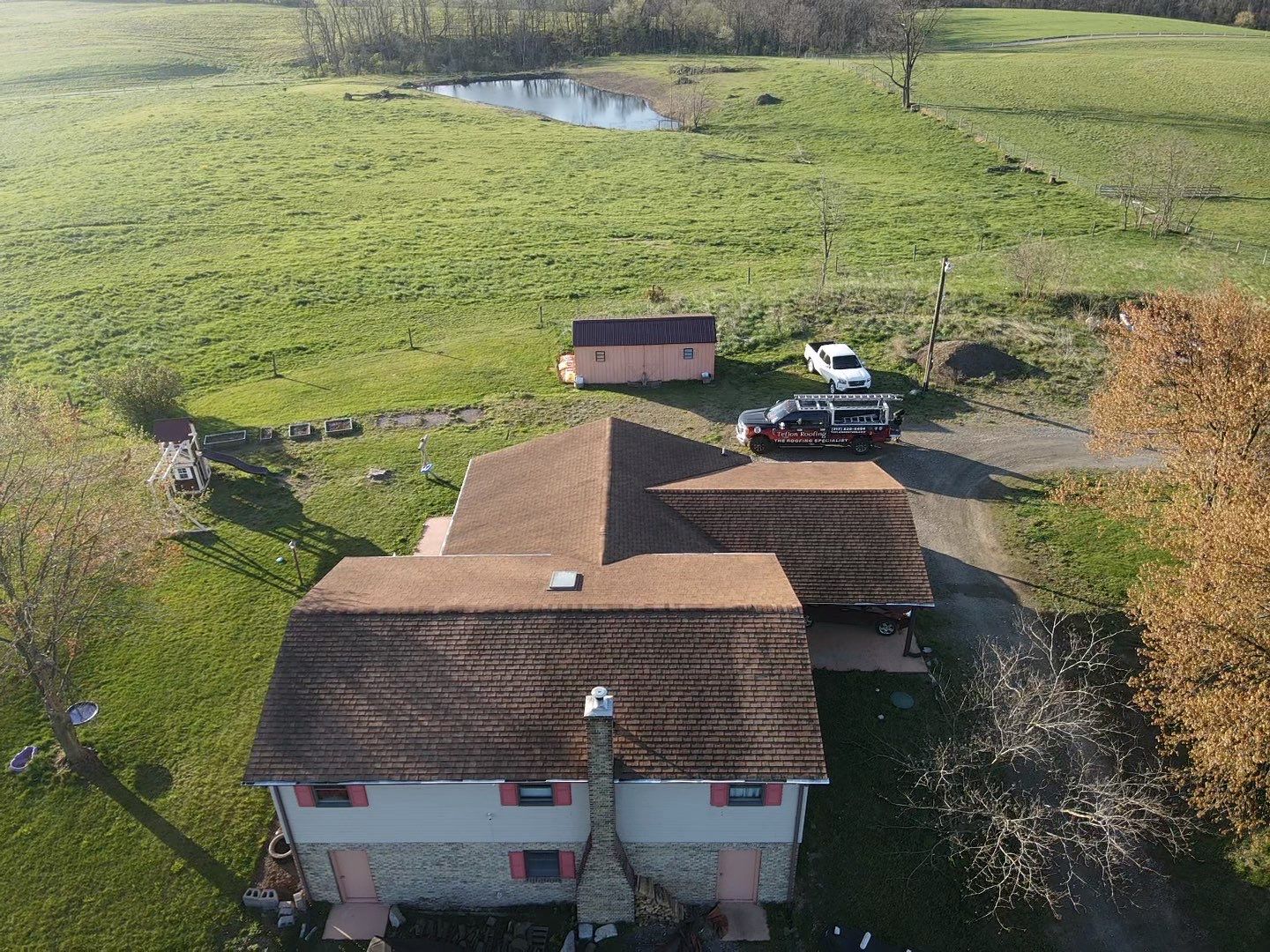 Metal Roof Installation using Everlast Azm panel w/ colourbond process by Teflon Roofing