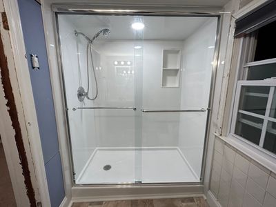 Light in the shower? Yep!