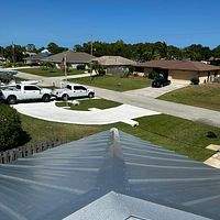 24ga 1" Nail-Strip Mill Finish by Total Roofing System The Metal Roof Experts