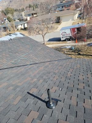 Residential Roofing Installation using GAF Grand Canyon Premium Shingle