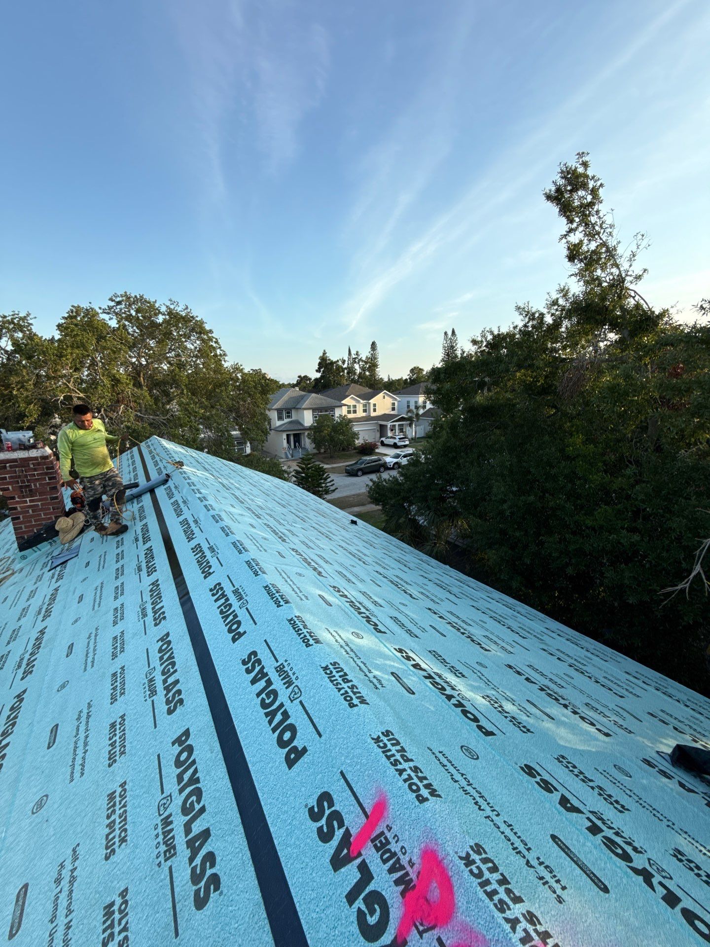 Project in St. Petersburg by Mitchell Roofing Company LLC